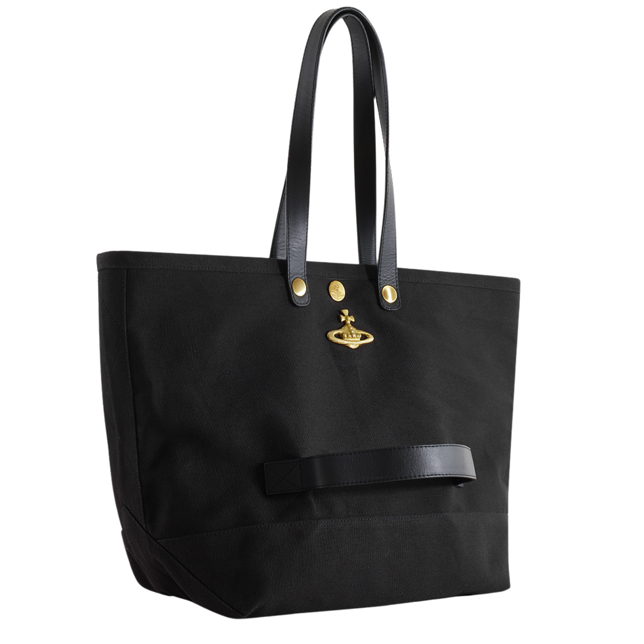 Womens Vivienne Westwood Black Utility Small Shopper Bag