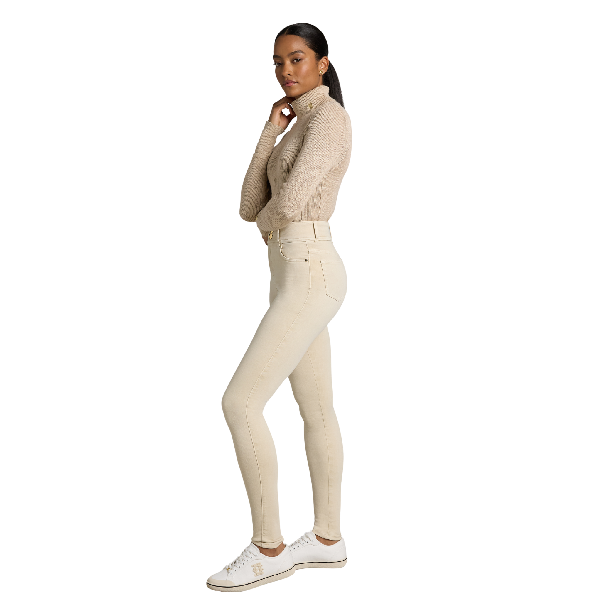 Womens Holland Cooper Stone Contour Skinny Jeans