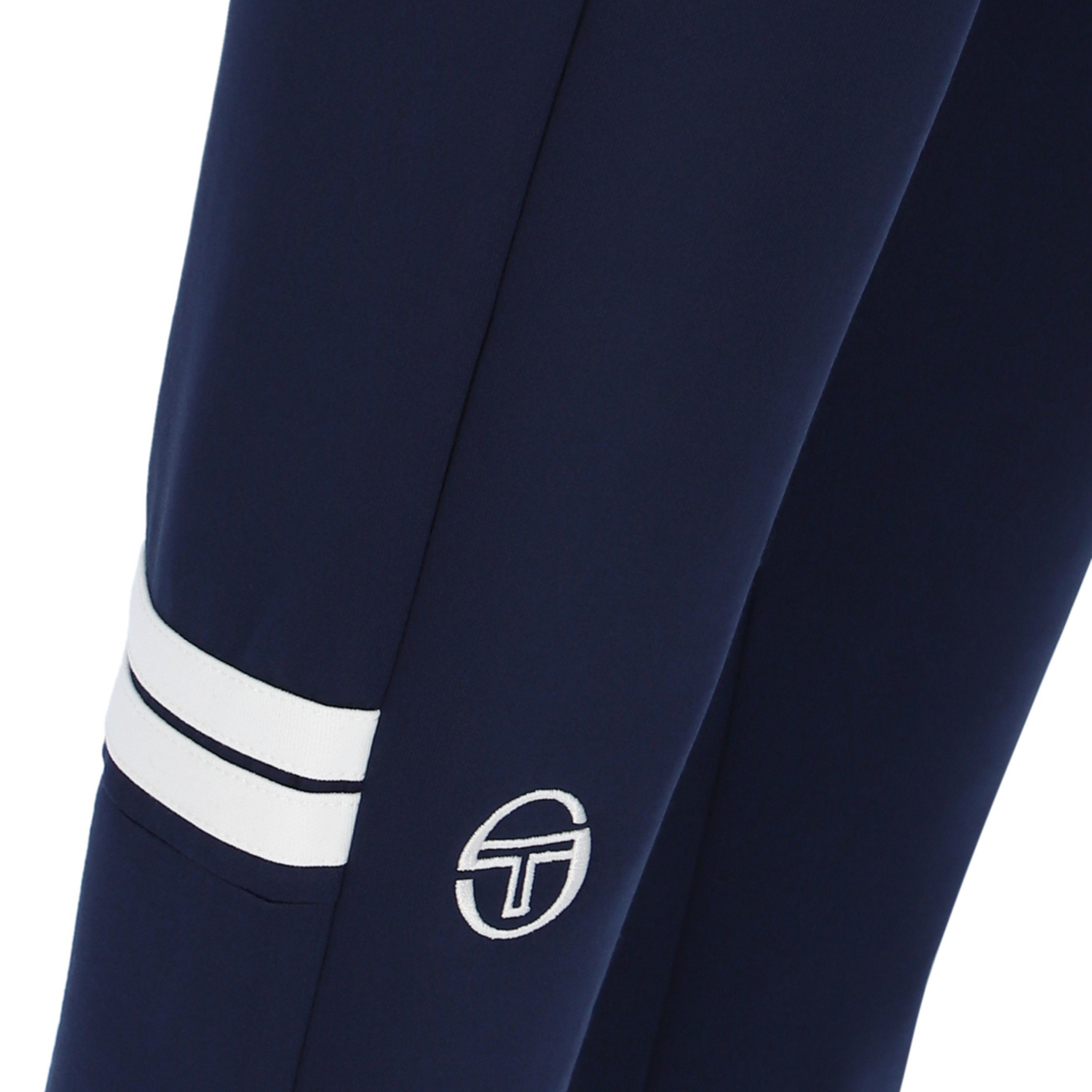 Mens Sergio Tacchini Maritime Blue/White Orion Track Pants