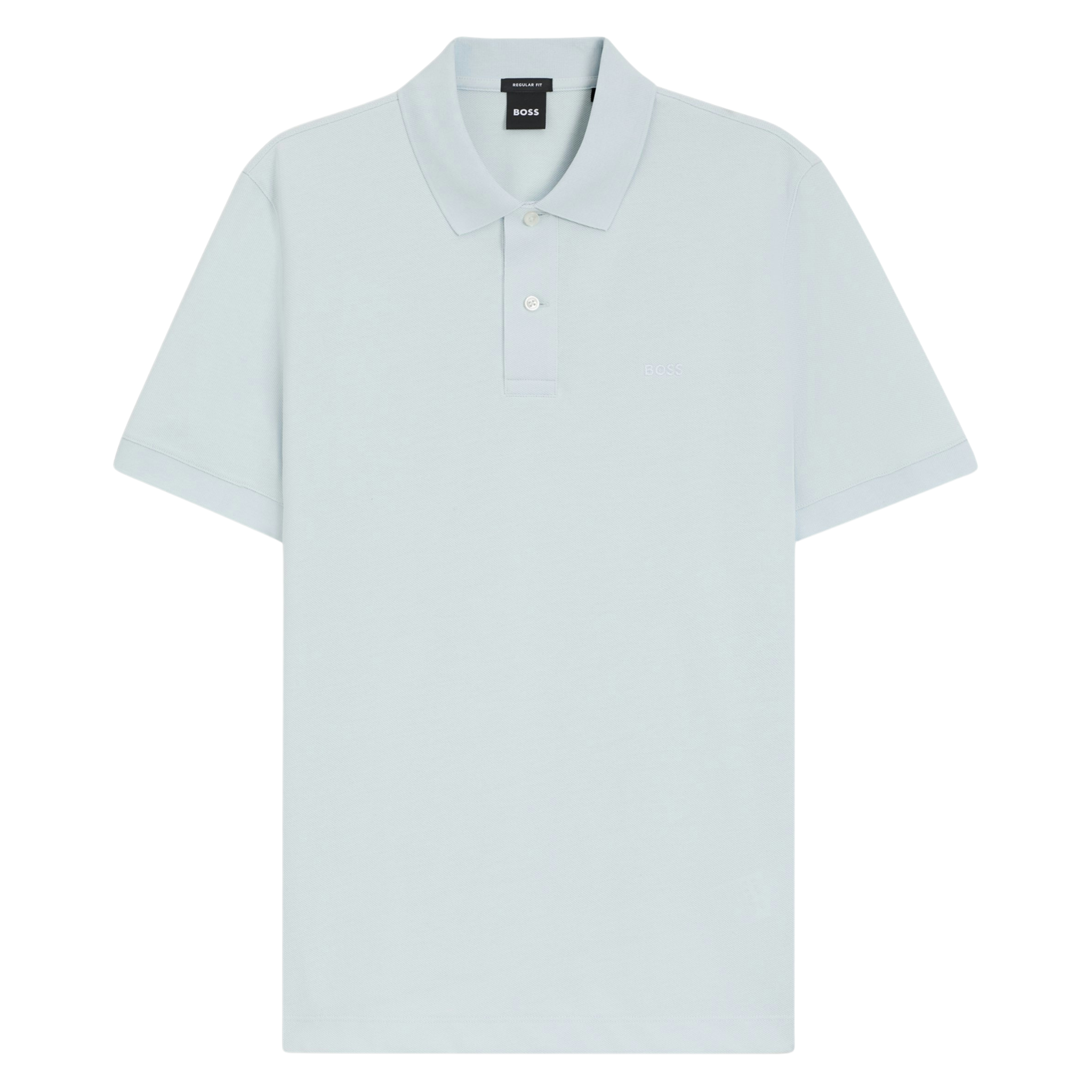 Mens BOSS Pale Blue Pallas S/s Polo Shirt