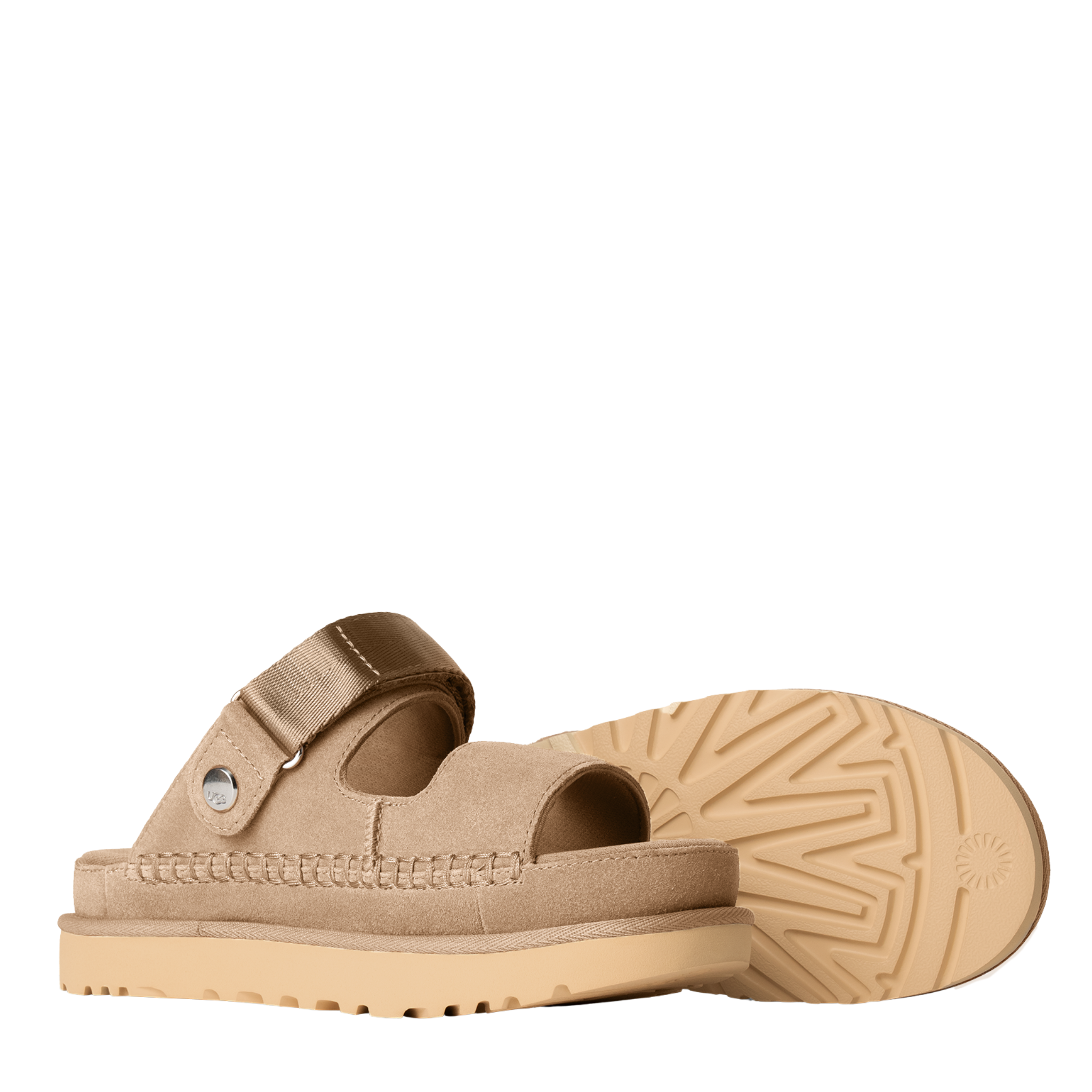 Womens UGG Sand Goldenstar Glide Sandals