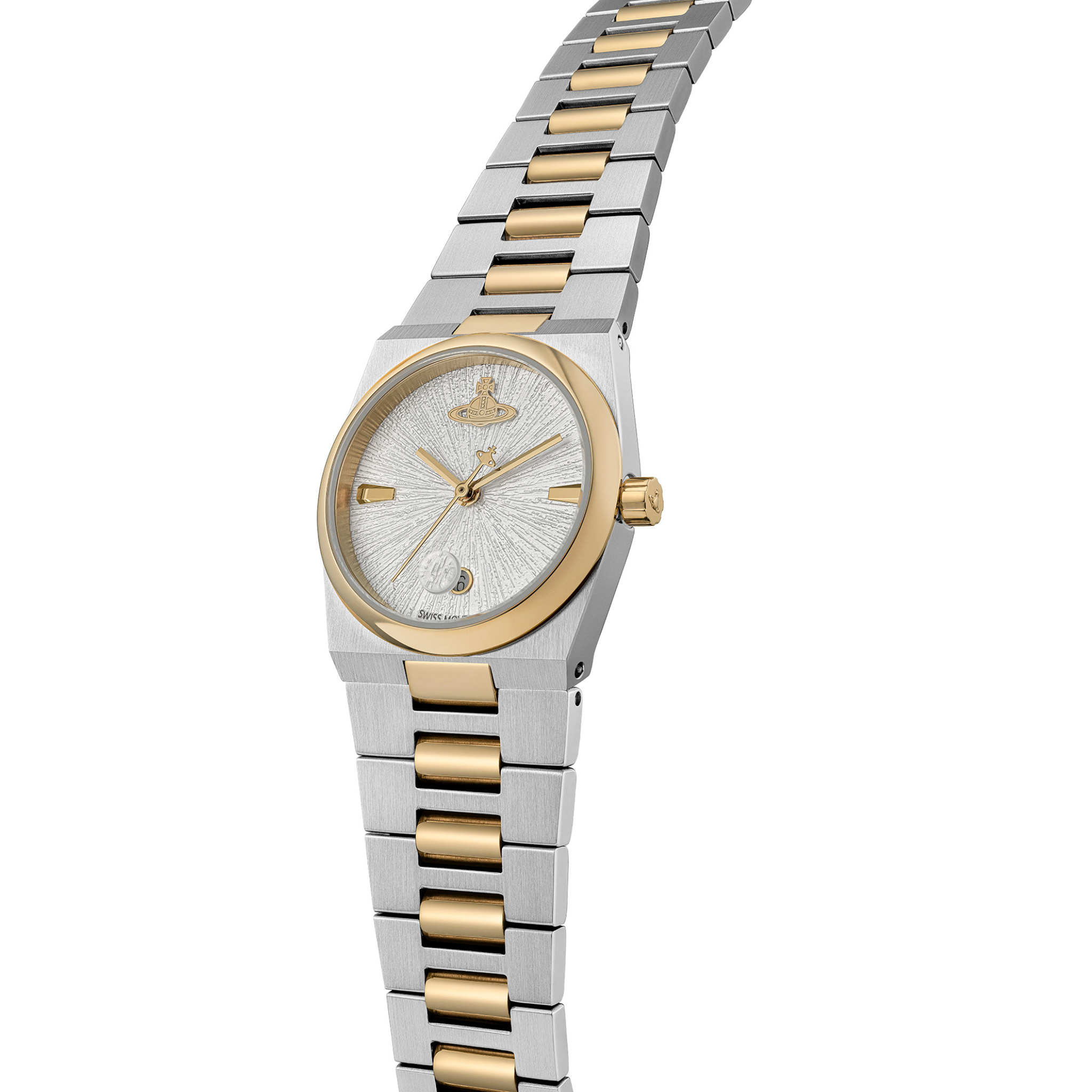 Womens Vivienne Westwood Silver/Gold The Hoxton Watch
