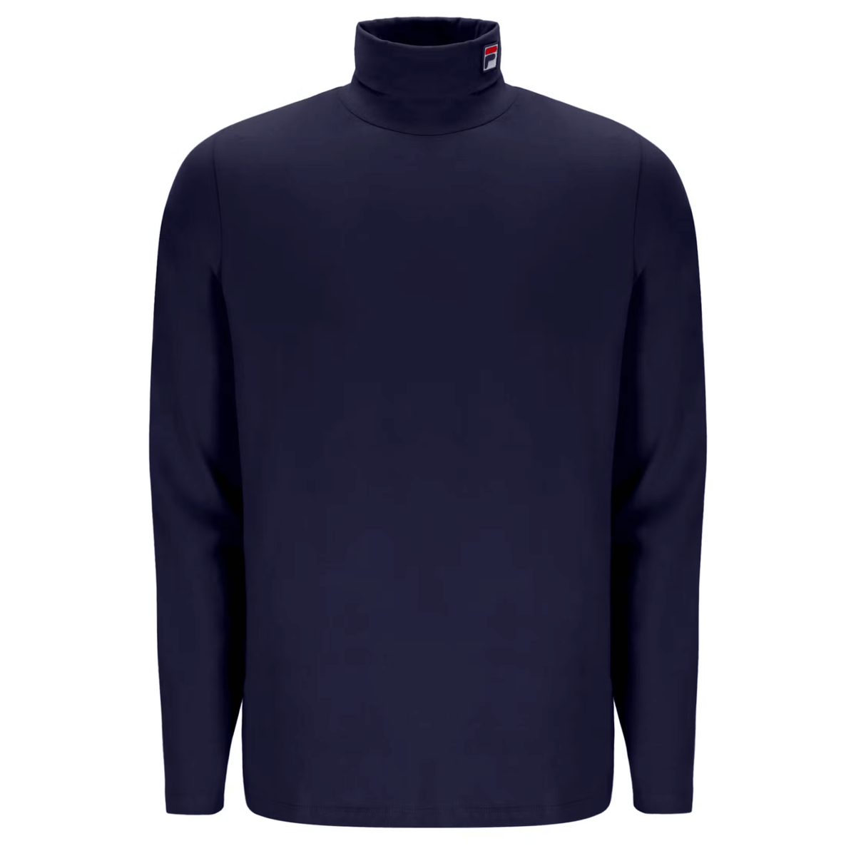 Mens Fila Navy 19th Roll Neck Top