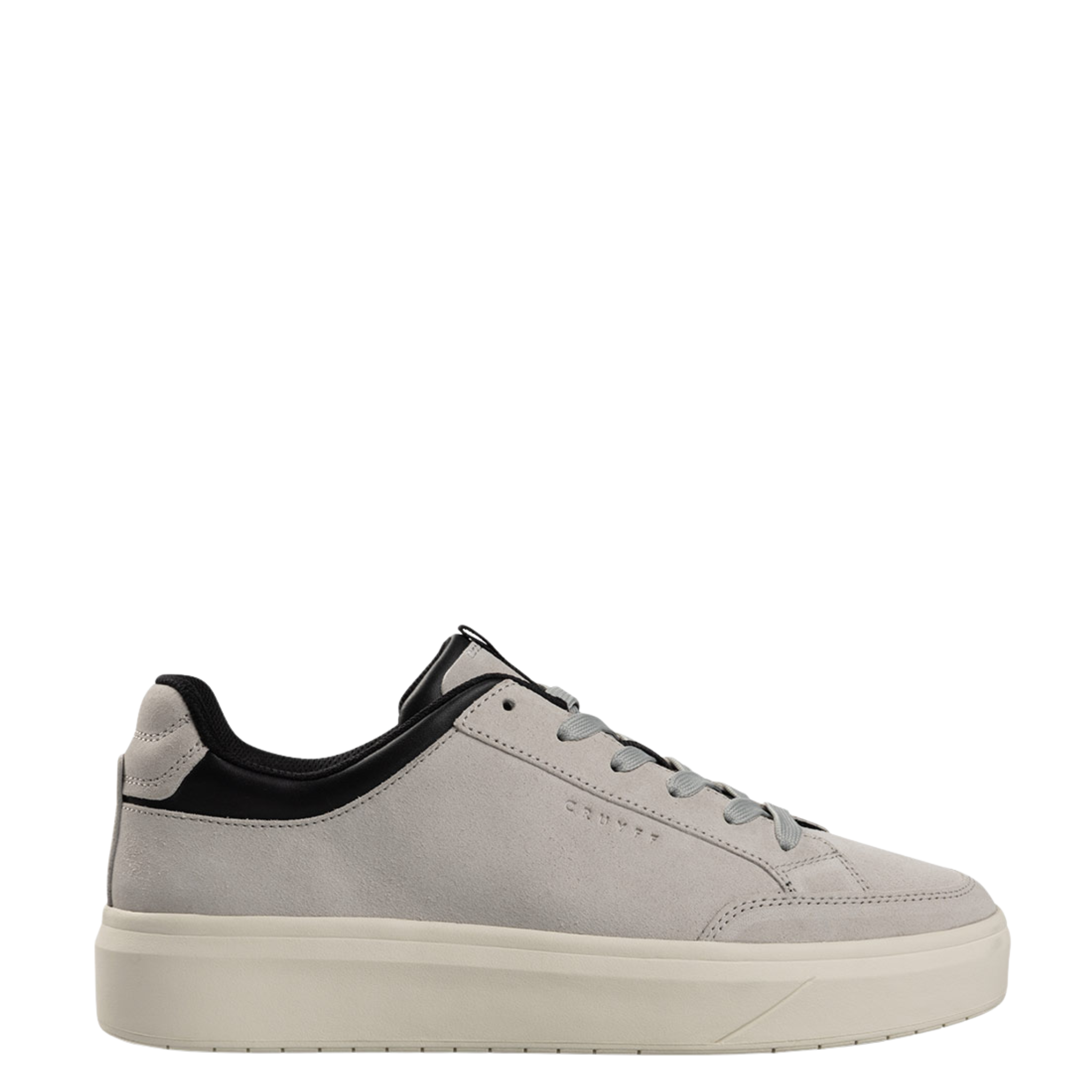 Mens Cruyff Light Grey Derby Classic Trainers