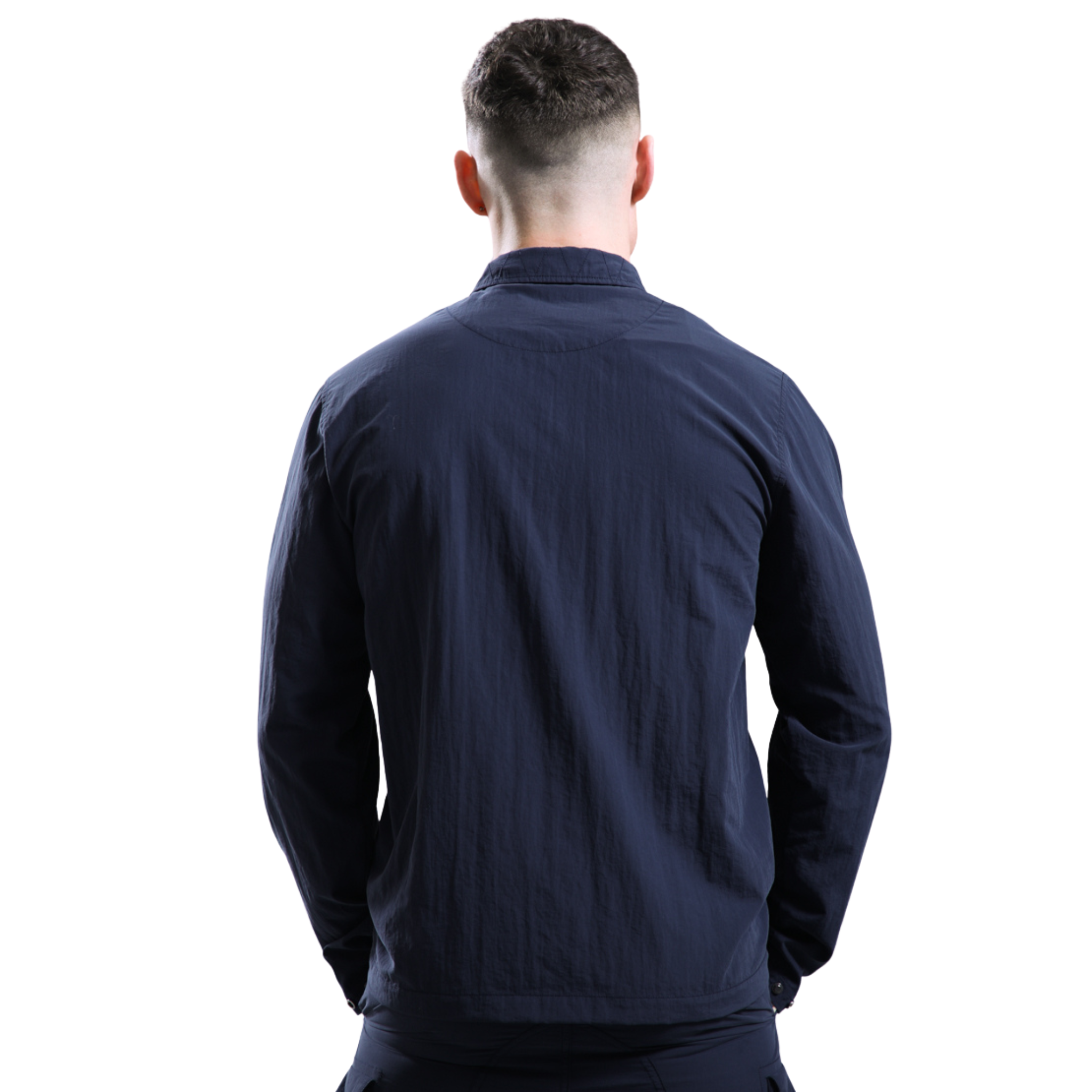 Mens Marshall Artist Navy Woodvale Overshirt
