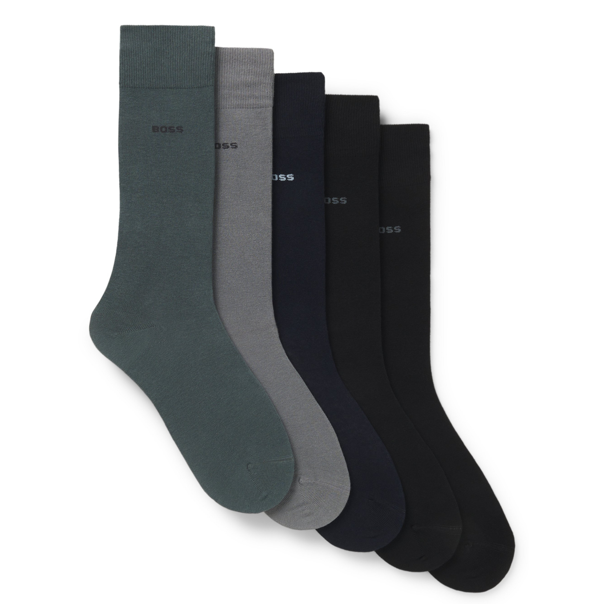 Mens BOSS Assorted 5PK RS Uni Socks