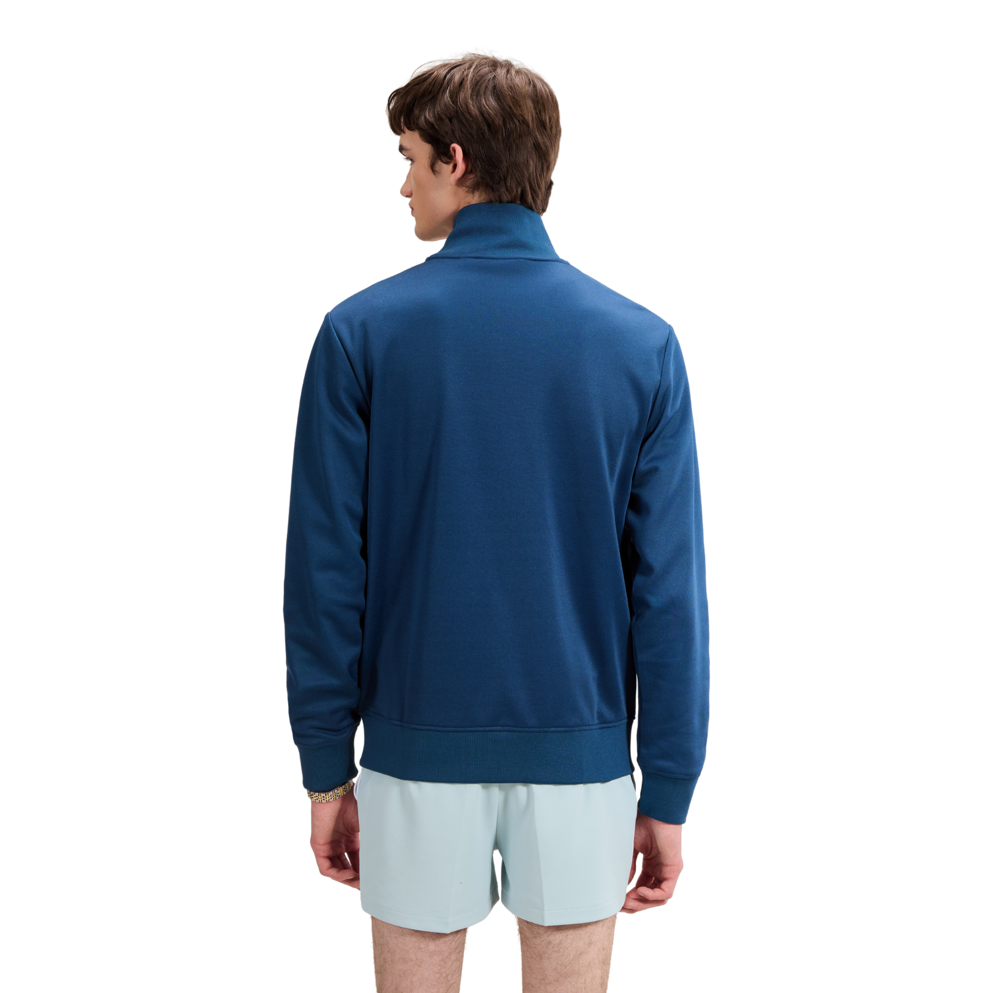 Mens Ellesse Blue/White Vicenza Track Jacket