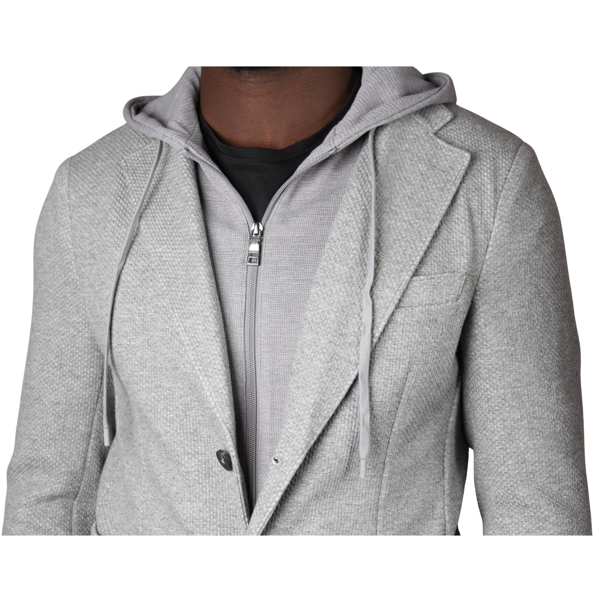 Mens SEINSE Perla Grey Blazer with Insert