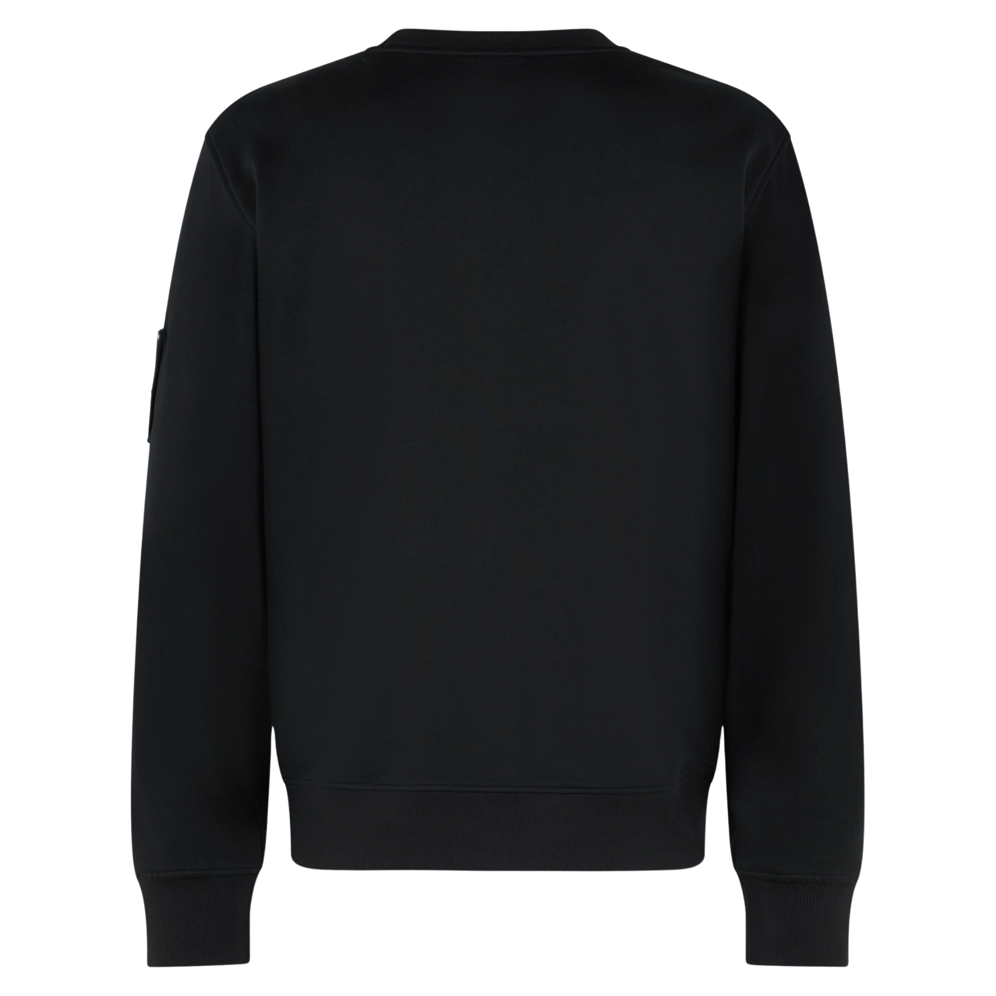 Mens Moose Knuckles Black Hartsfield Crew Sweatshirt