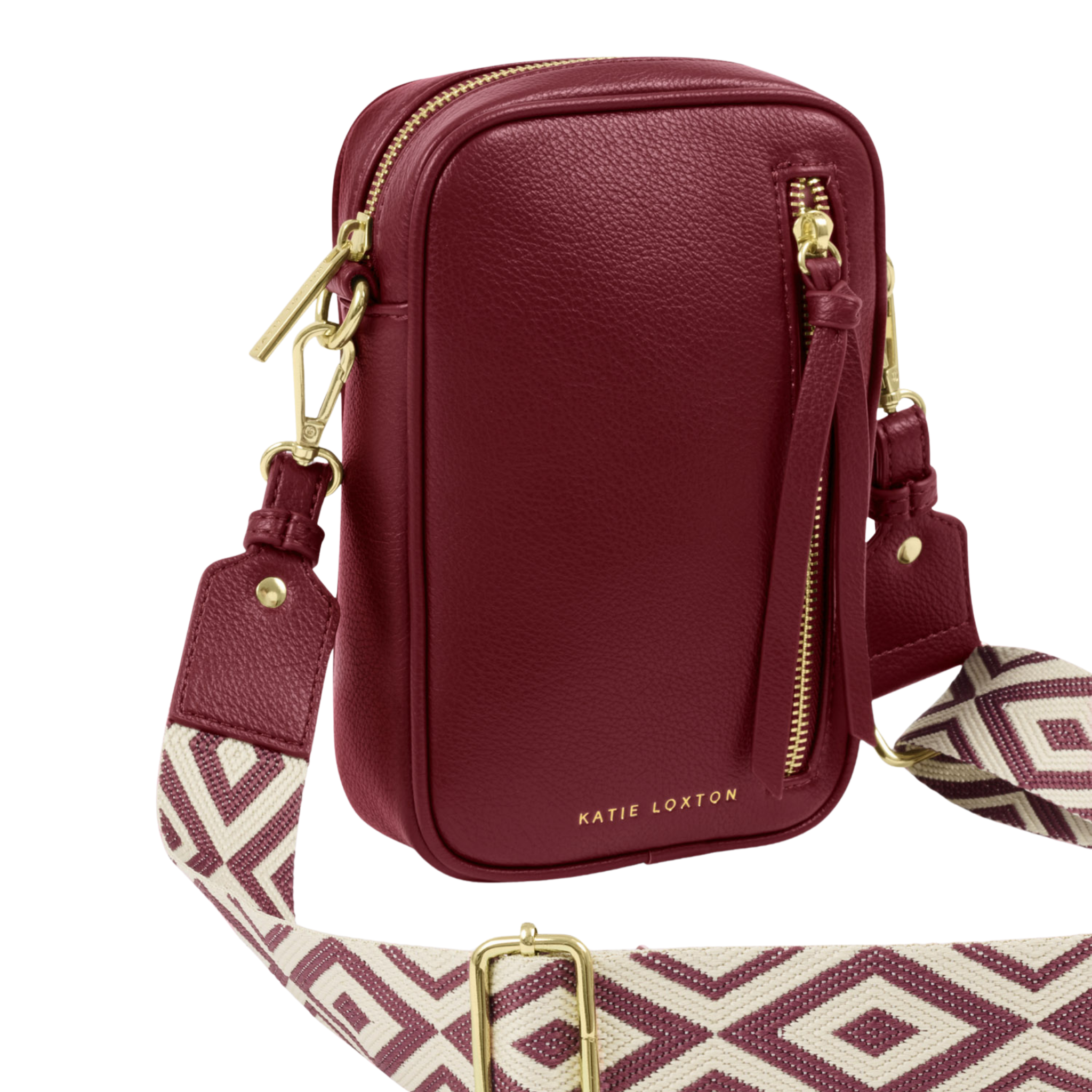 Womens Katie Loxton Cherry Hallie Small Crossbody Bag