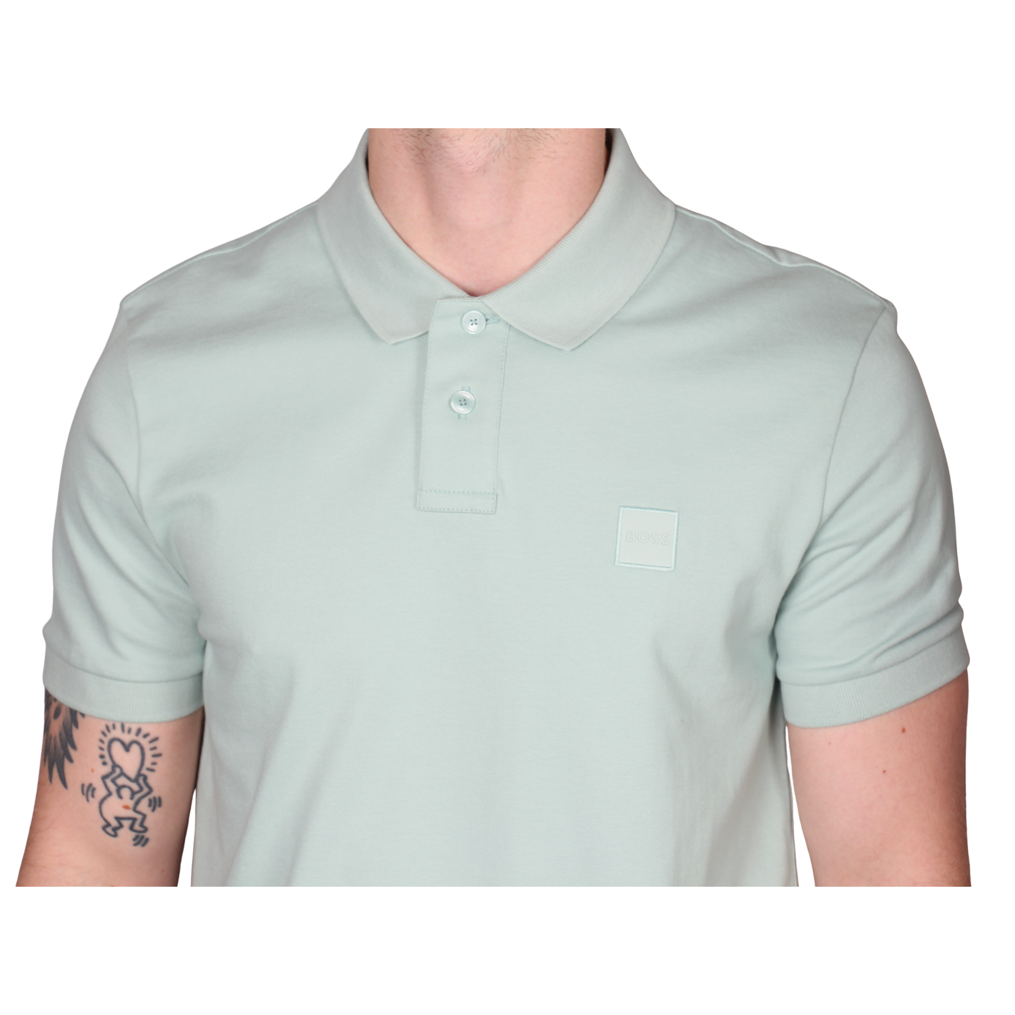 Mens BOSS Aqua Passenger S/s Polo Shirt