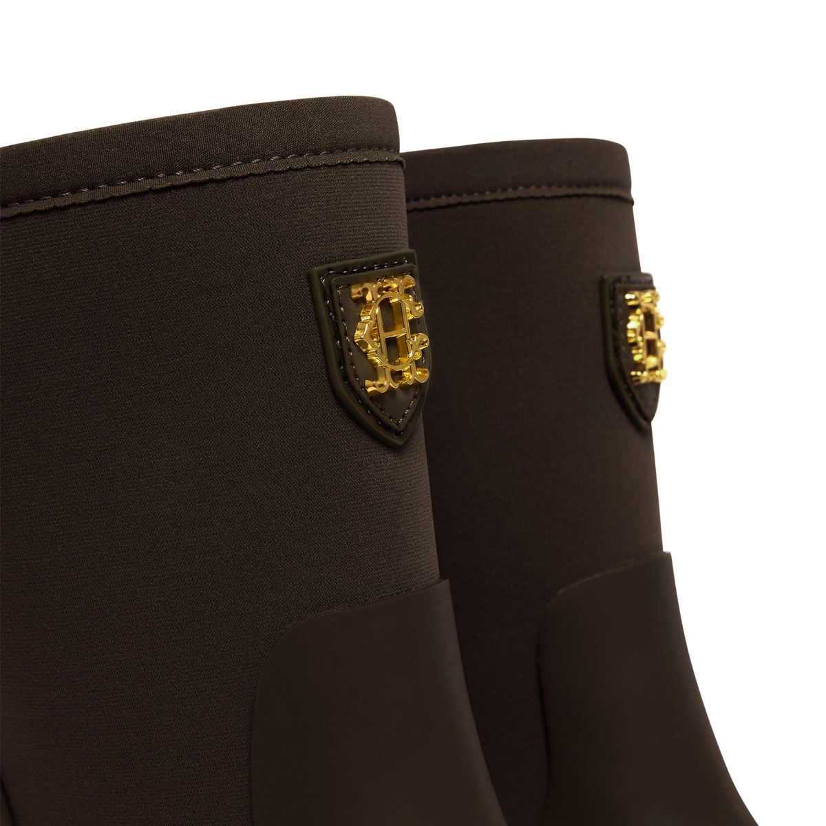 Womens Holland Cooper Chocolate Yard Wellington Boots