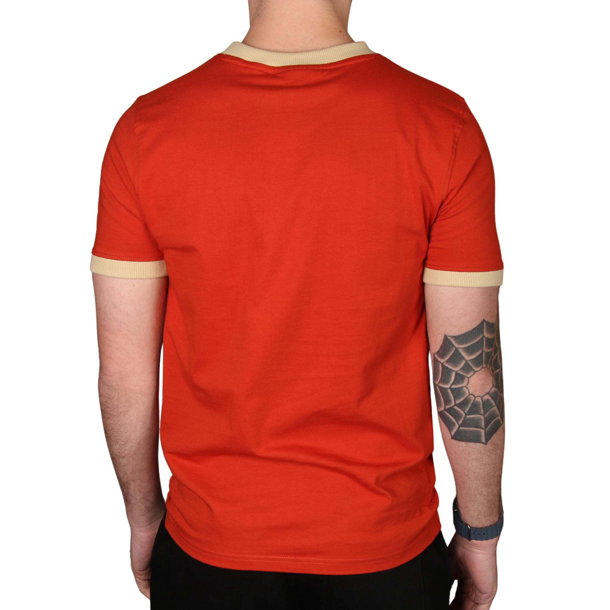 Mens Sergio Tacchini Rooibos Tea/Mojave Desert/Gardenia Supermac S/s T Shirt