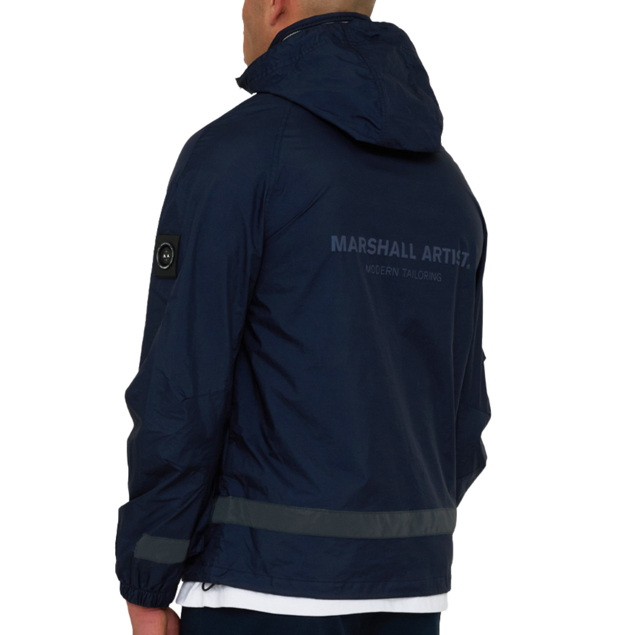Mens Marshall Artist Navy Coastal Jacket