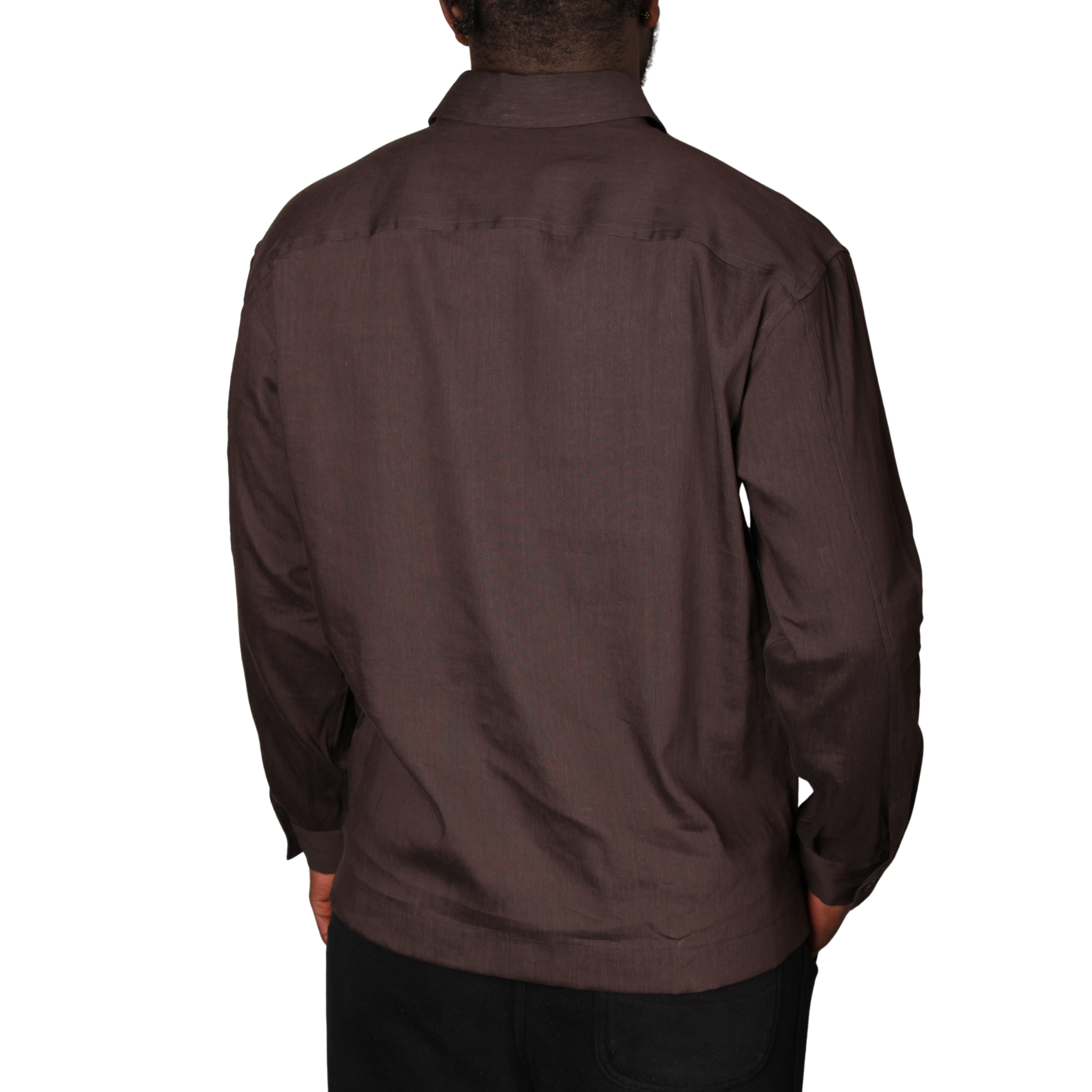 Mens BOSS Dark Brown P-CAI-K-2P-261 Overshirt