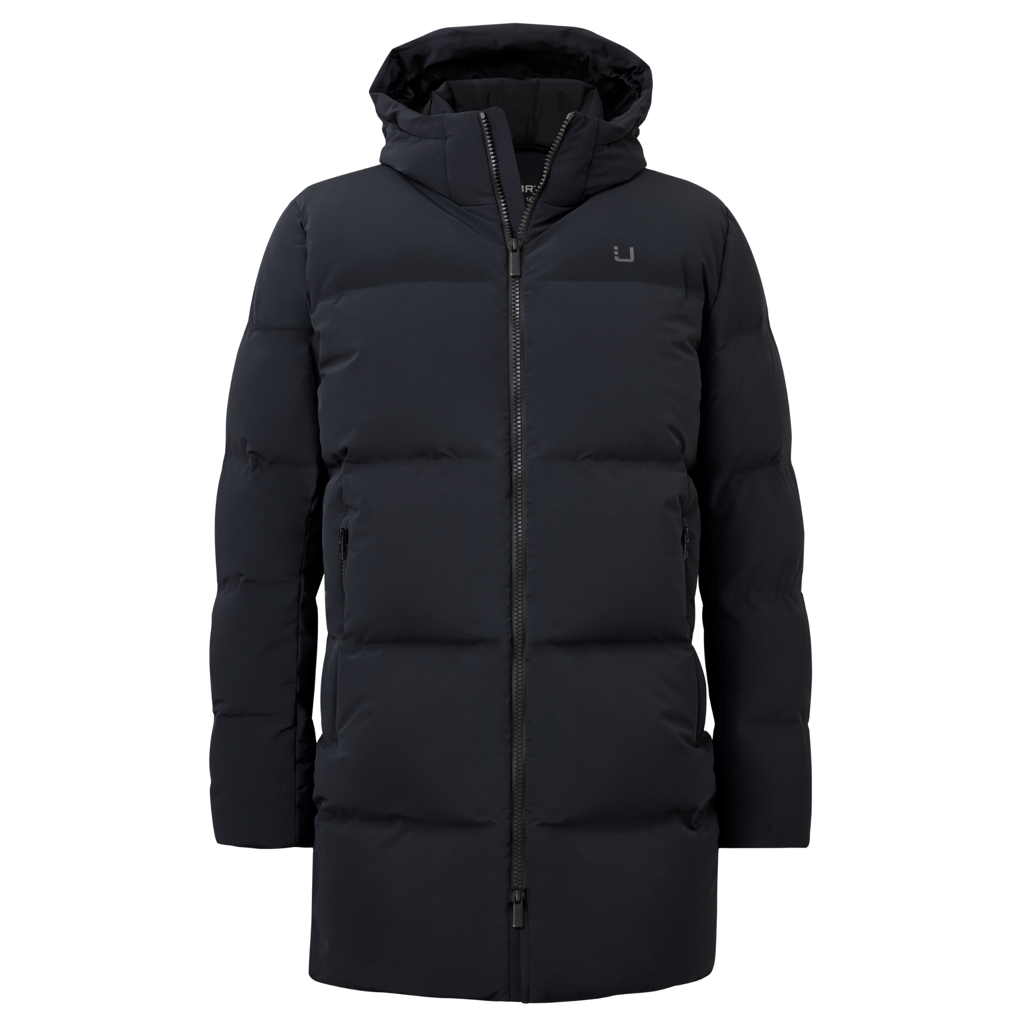 Mens UBR Black Titan Down Parka