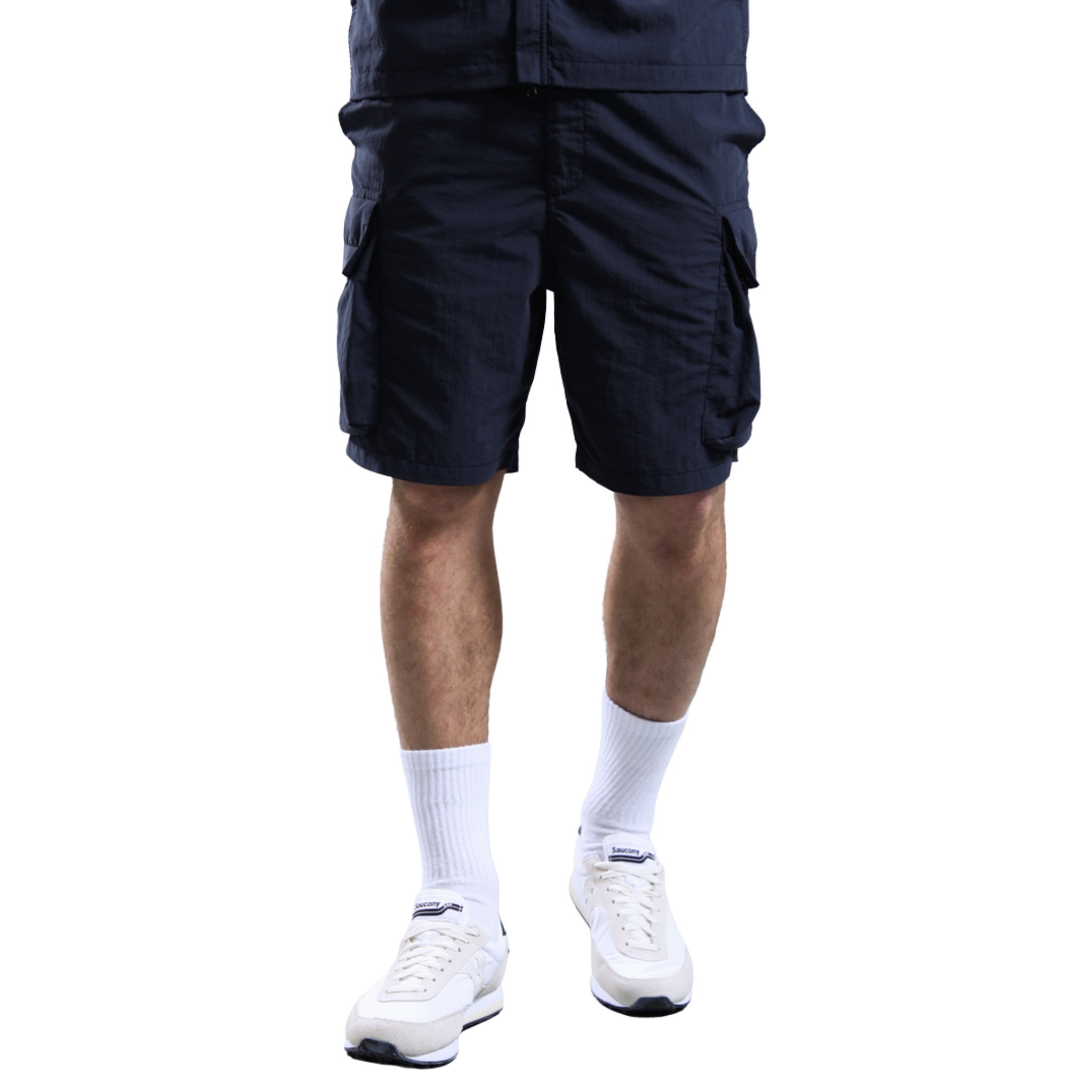 Mens Marshall Artist Navy Woodvale Cargo Shorts