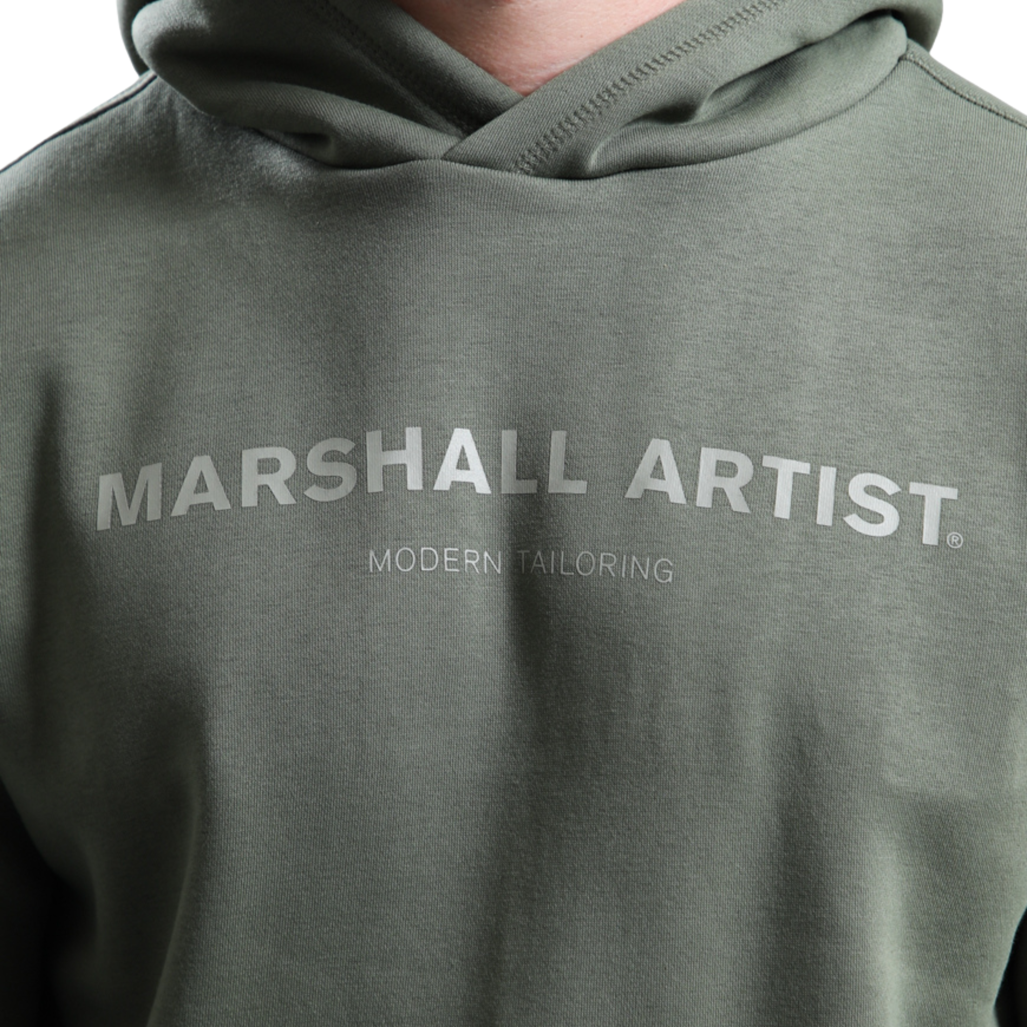 Mens Marshall Artist Moss Stampa Logo Hoodie