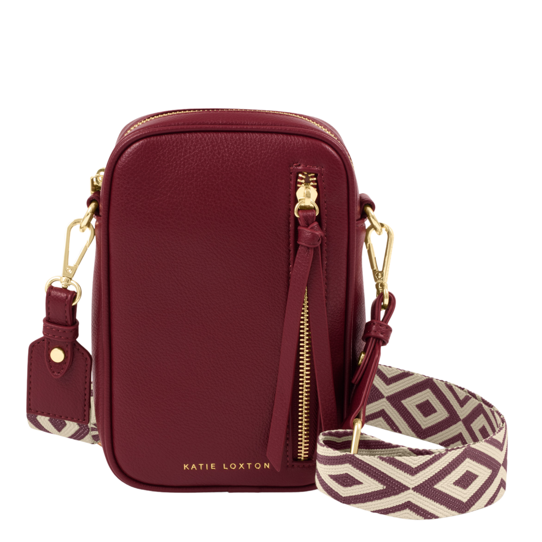 Womens Katie Loxton Cherry Hallie Small Crossbody Bag