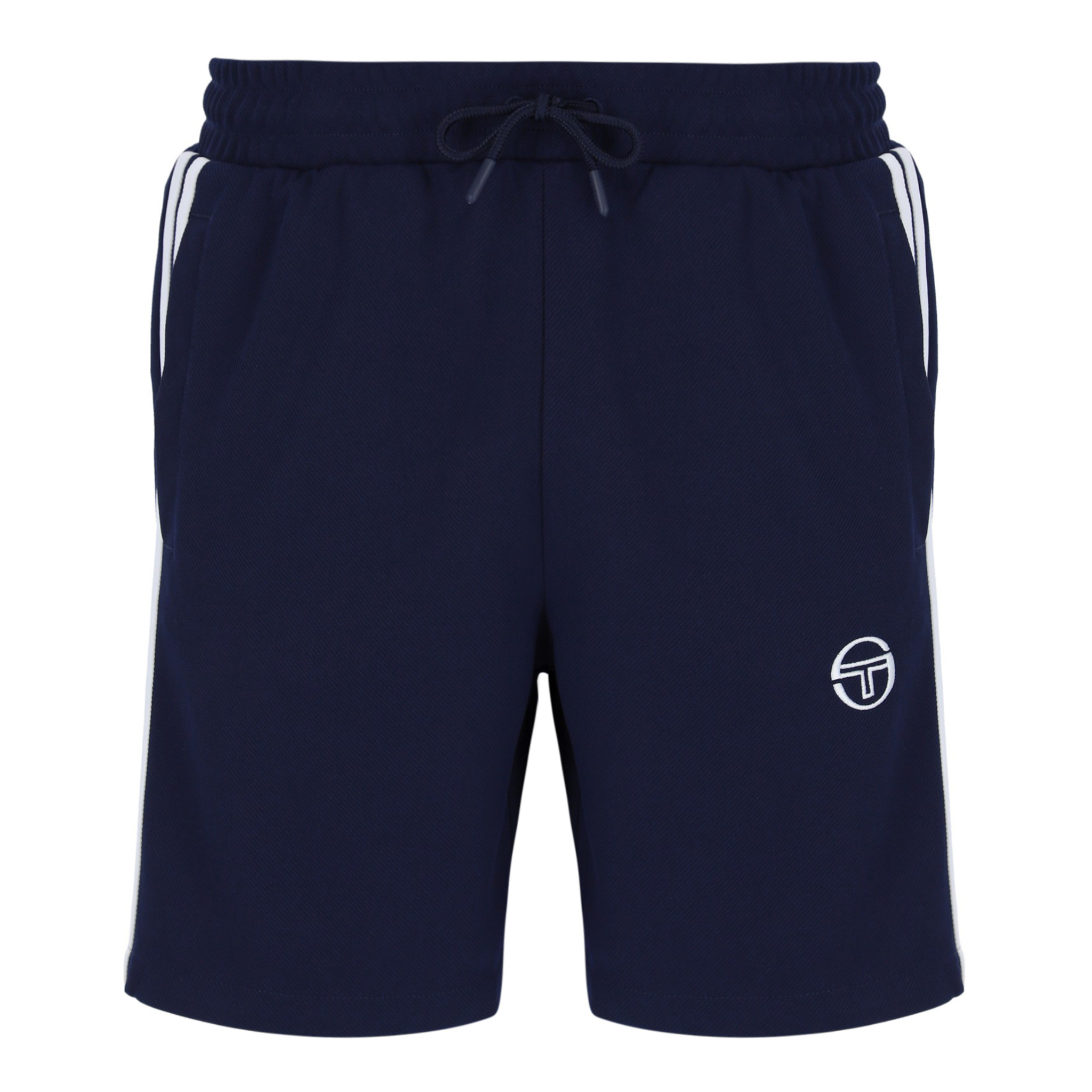 Mens Sergio Tacchini Maritime Blue/White Pietrapertosa Shorts