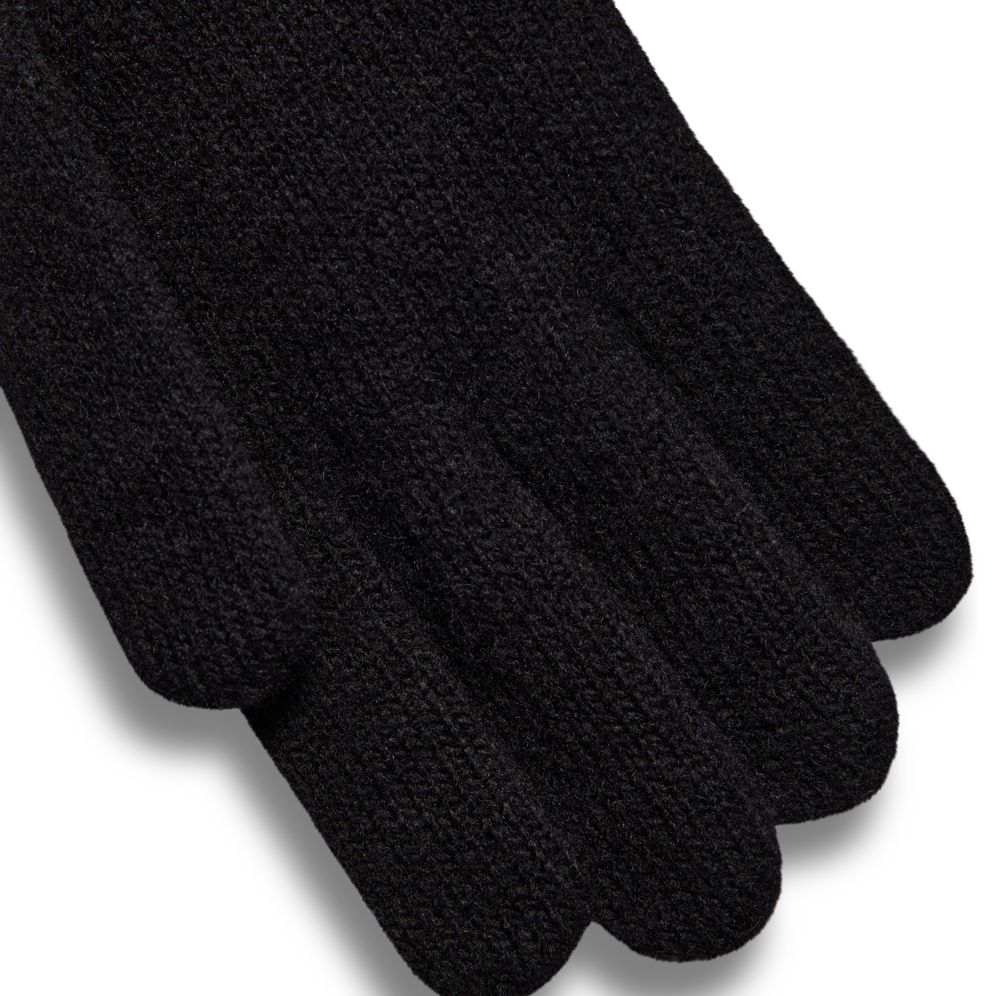Womens Holland Cooper Black Classic Logo Gloves