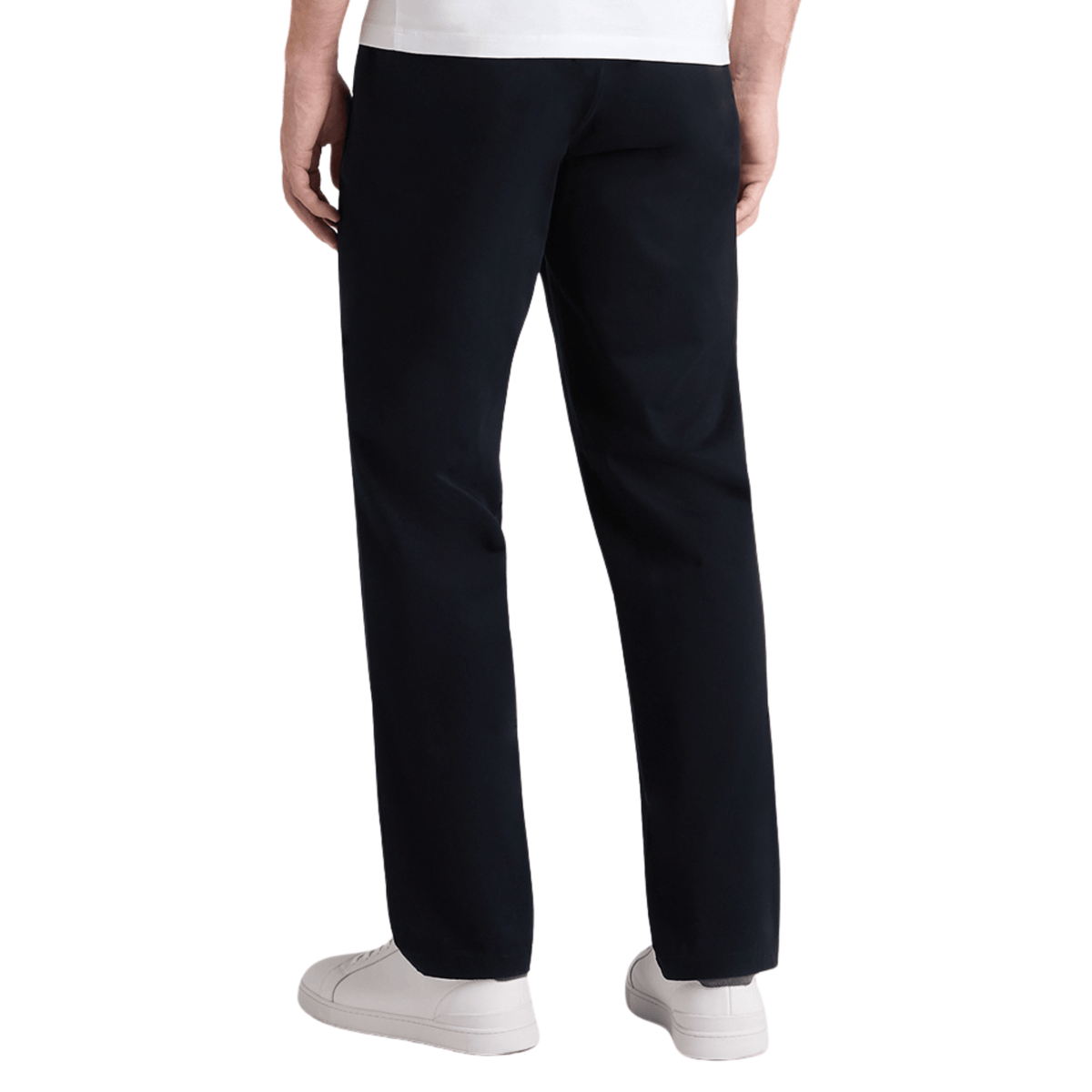 Mens Remus Uomo Navy Rhyan Straight Fit Chinos