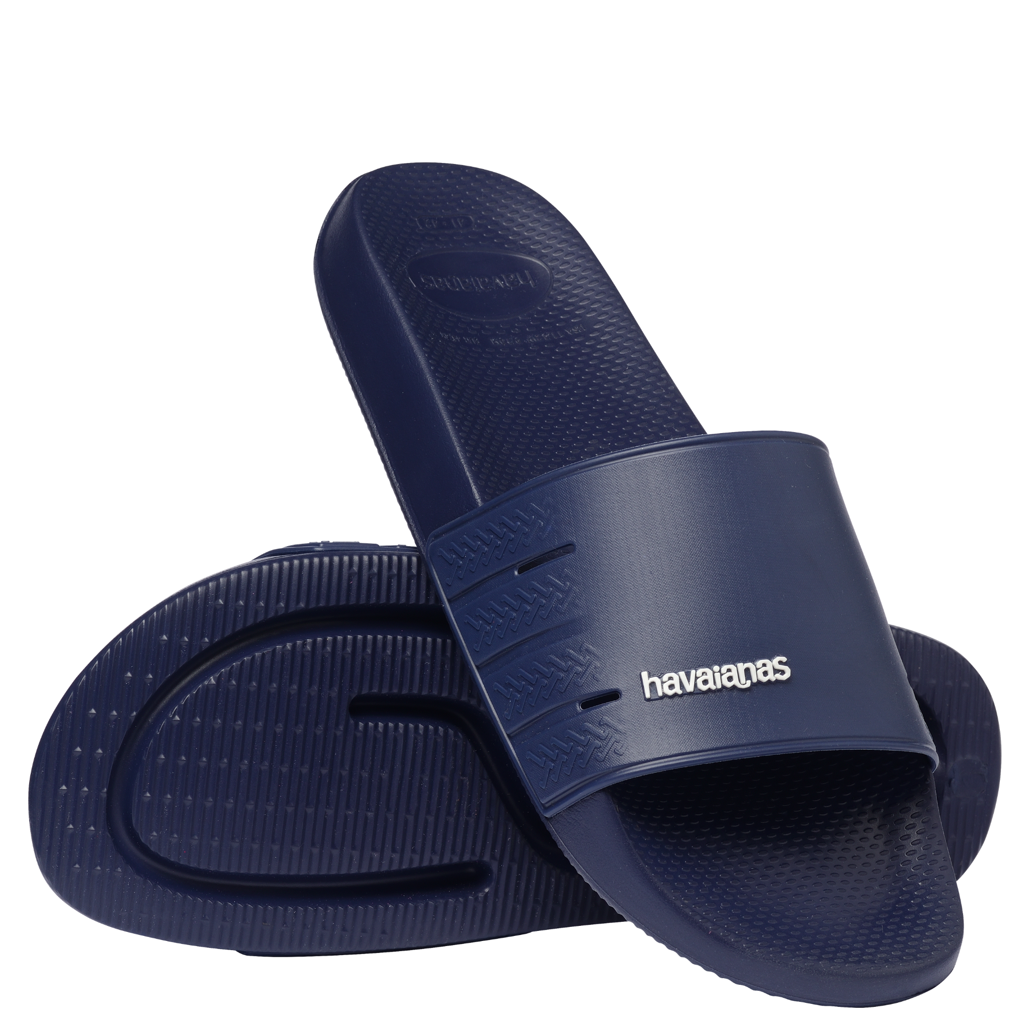 Mens Havaianas Navy Blue Slide Zero Slides