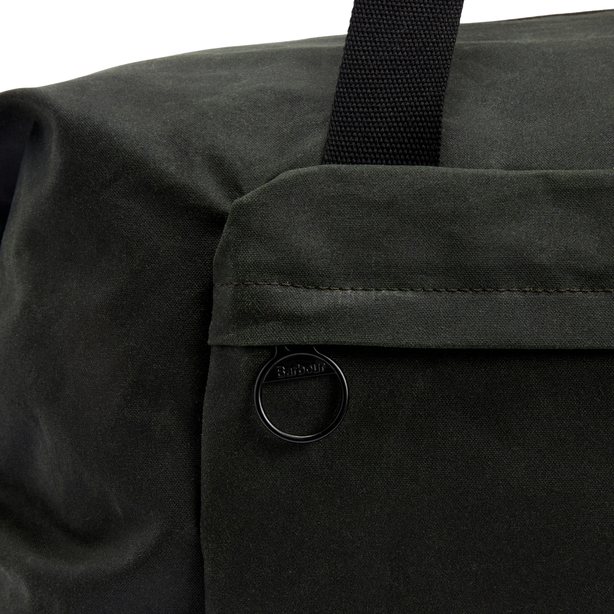 Mens Barbour Sage/Classic Tartan Field Wax Holdall