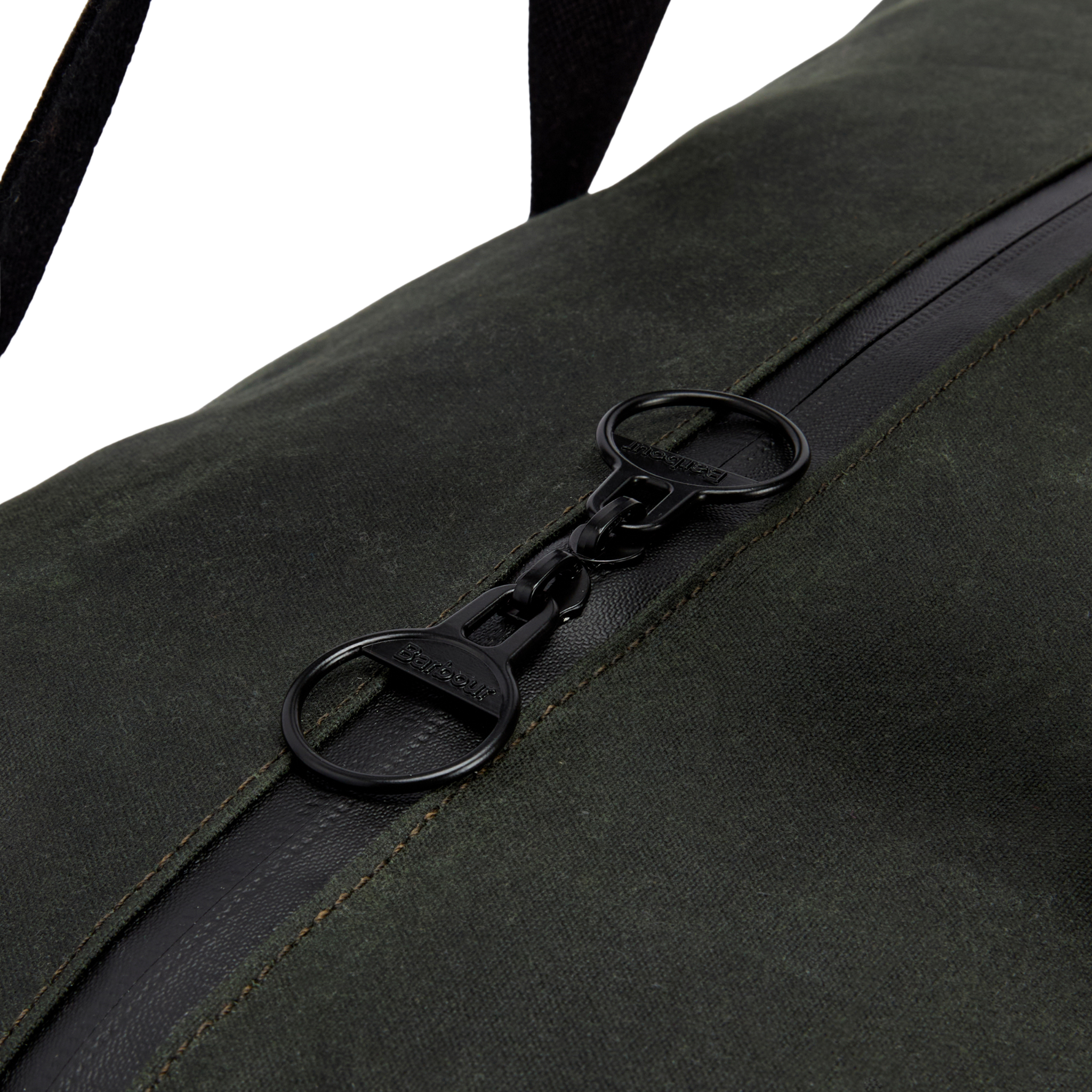 Mens Barbour Sage/Classic Tartan Field Wax Holdall