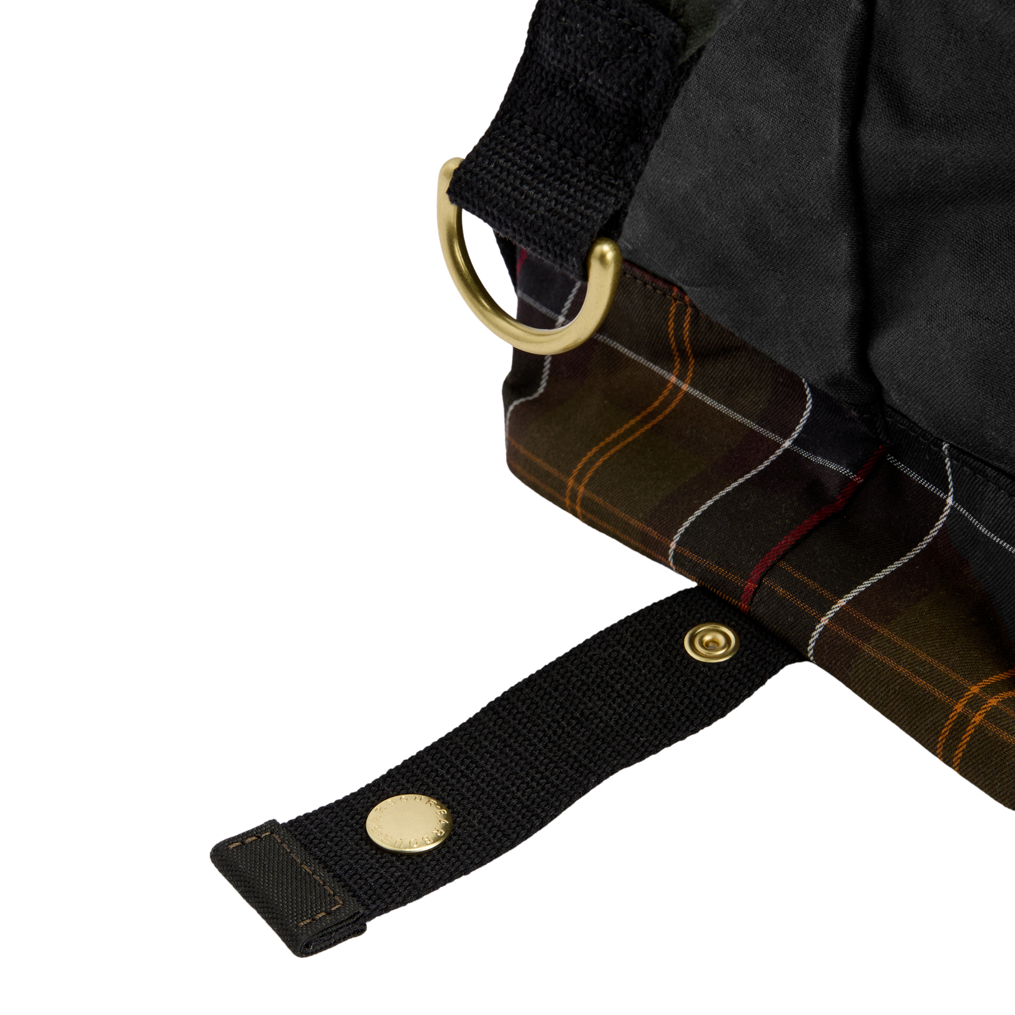 Mens Barbour Sage/Classic Tartan Field Wax Holdall