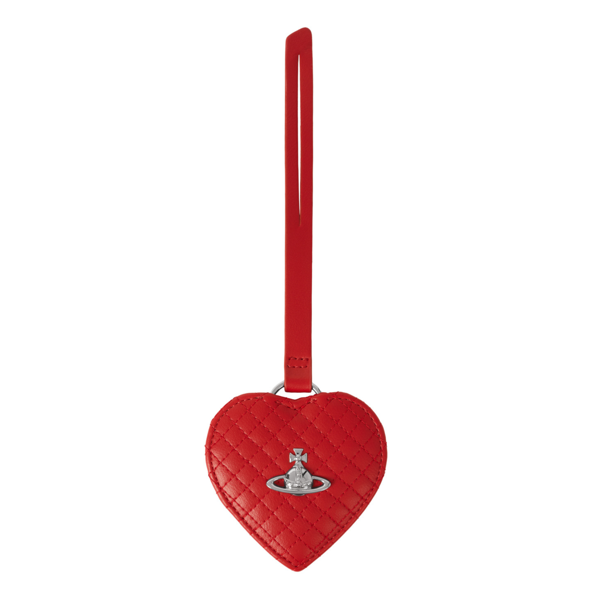 Womens Vivienne Westwood Red Heart Mirror Charm
