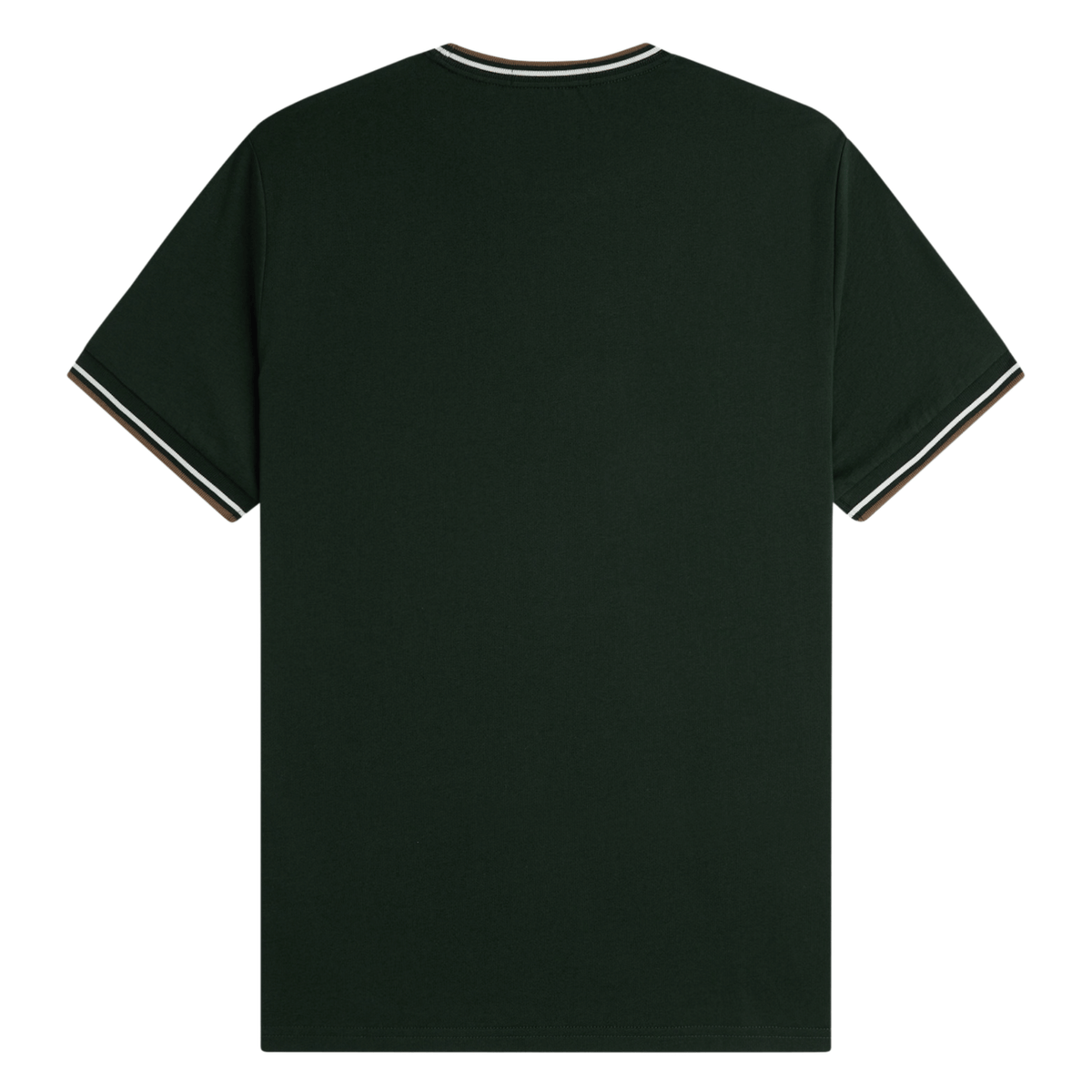 Mens Fred Perry Grassroots/Bronze Twin Tipped S/s T Shirt
