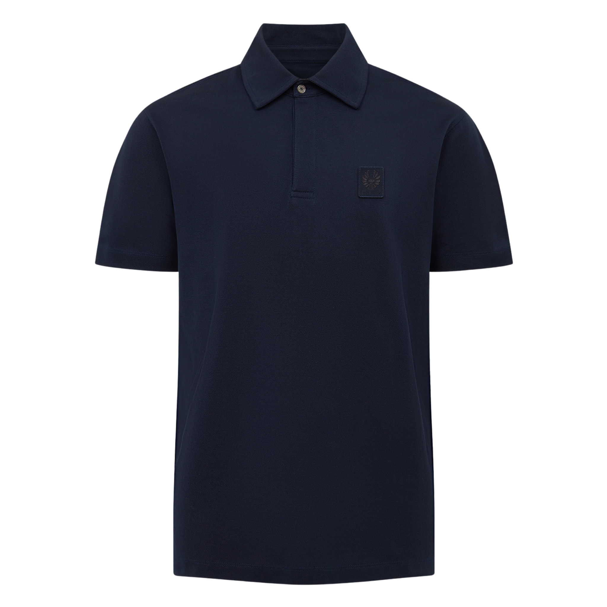 Mens Belstaff Dark Ink Curator S/s Polo Shirt