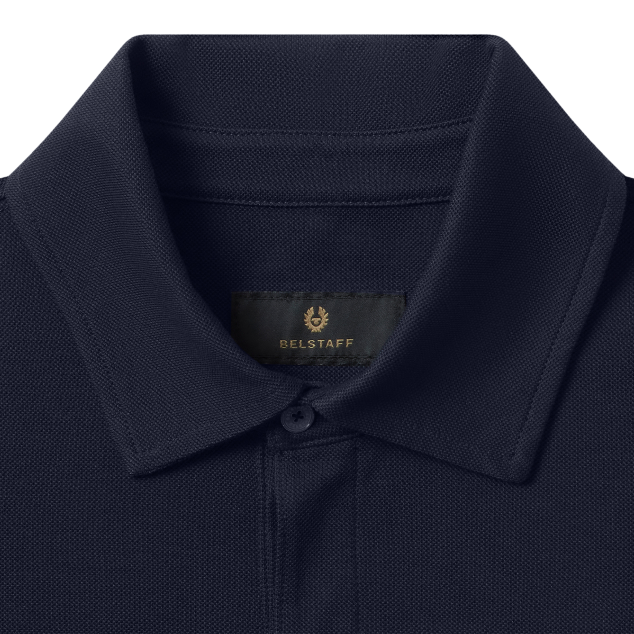 Mens Belstaff Dark Ink Curator S/s Polo Shirt