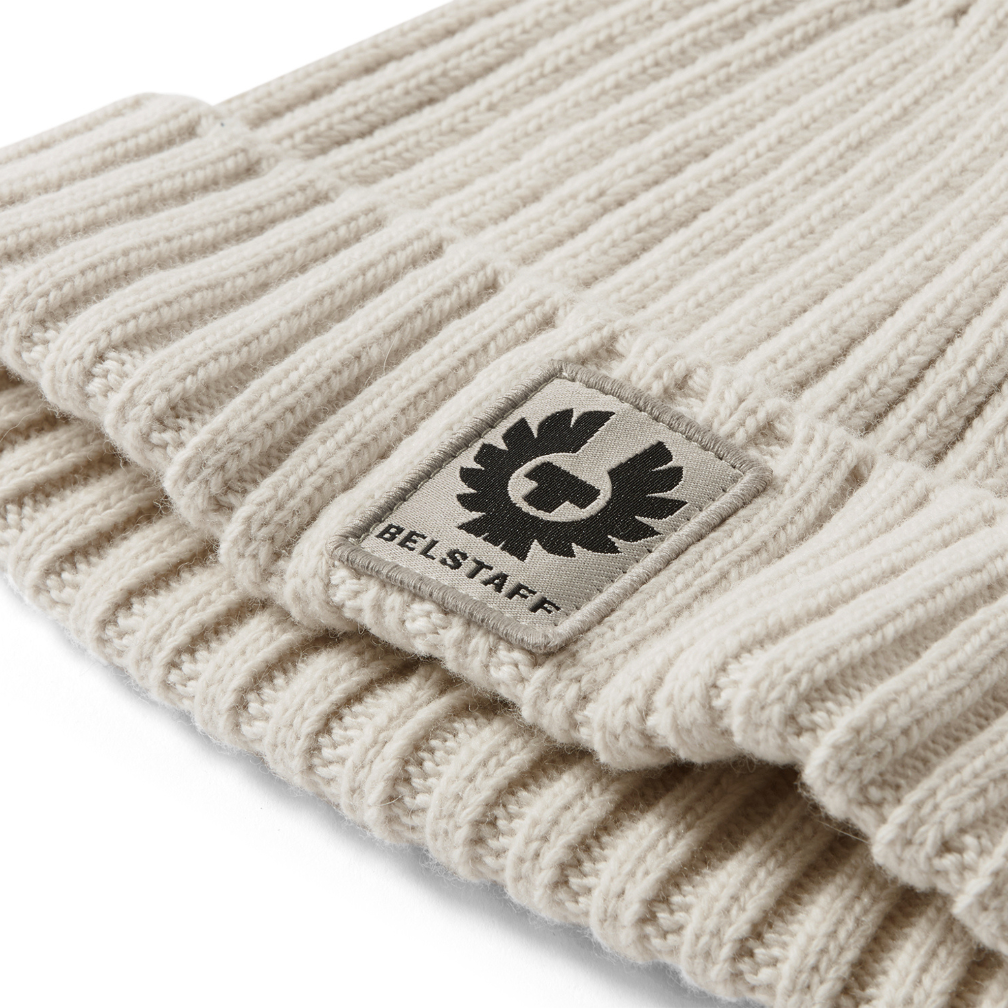 Mens Belstaff Pale Stone Watch Beanie Hat