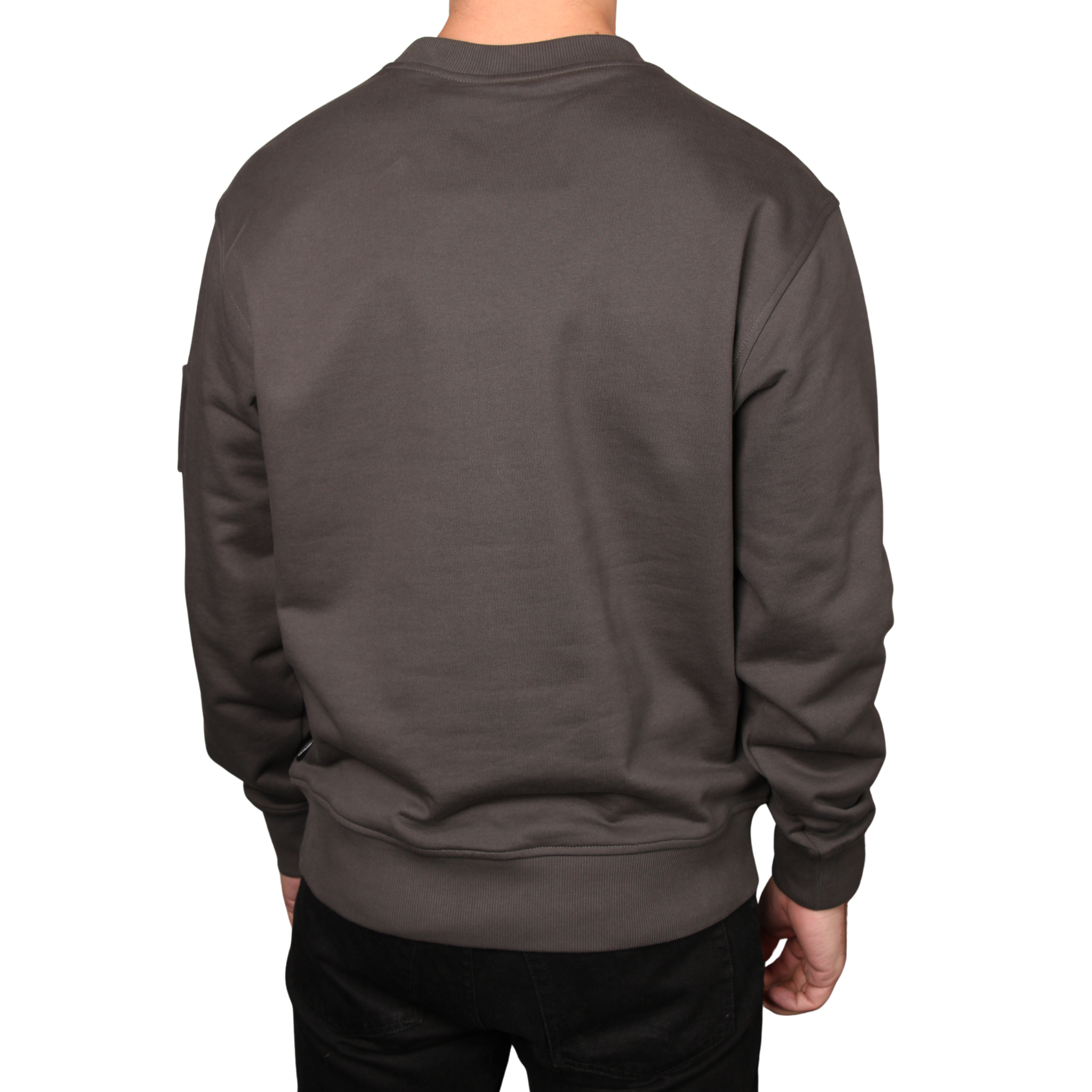 Mens Moose Knuckles Cement Hartsfield Sweatshirt