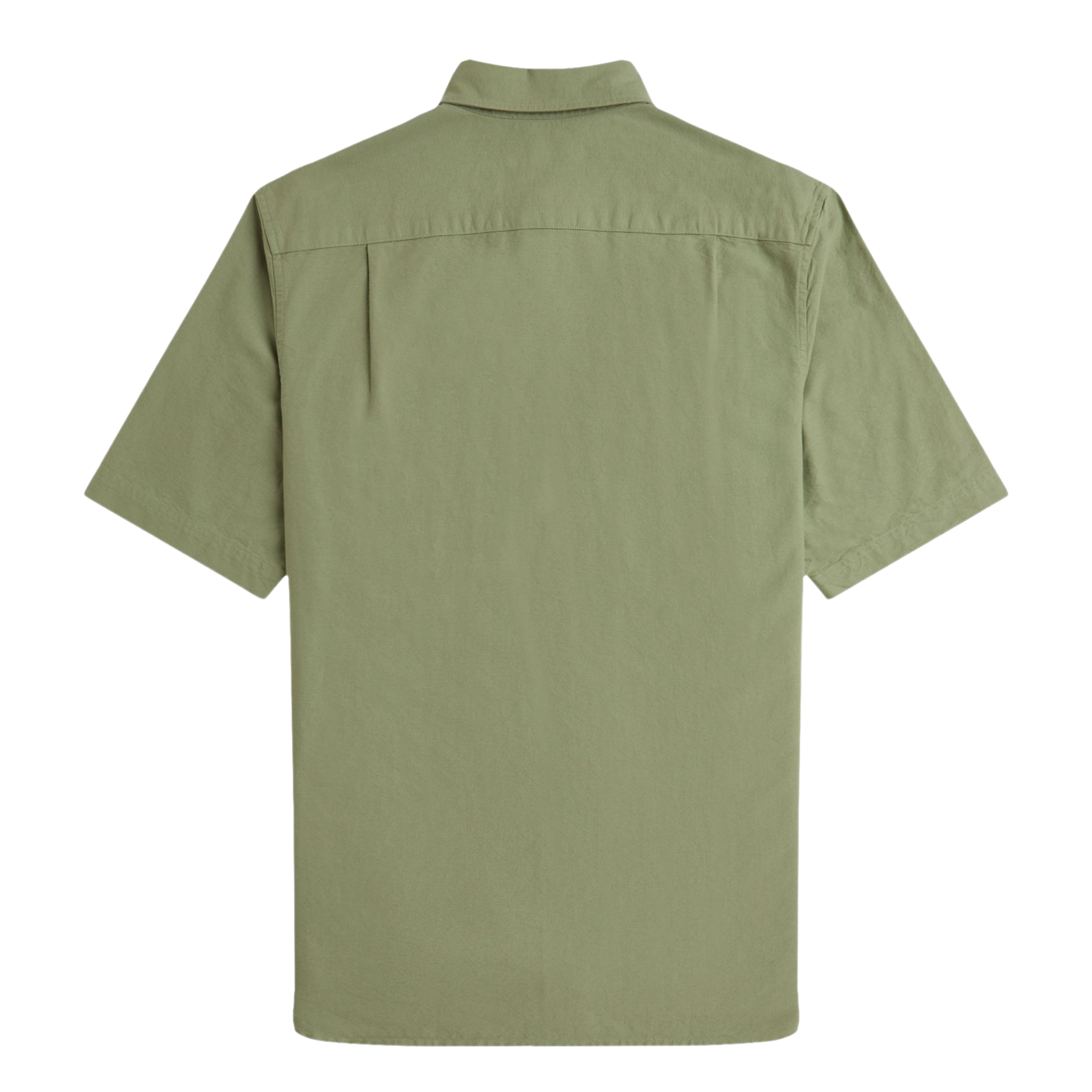 Mens Fred Perry Olive Mint Oxford S/s Shirt