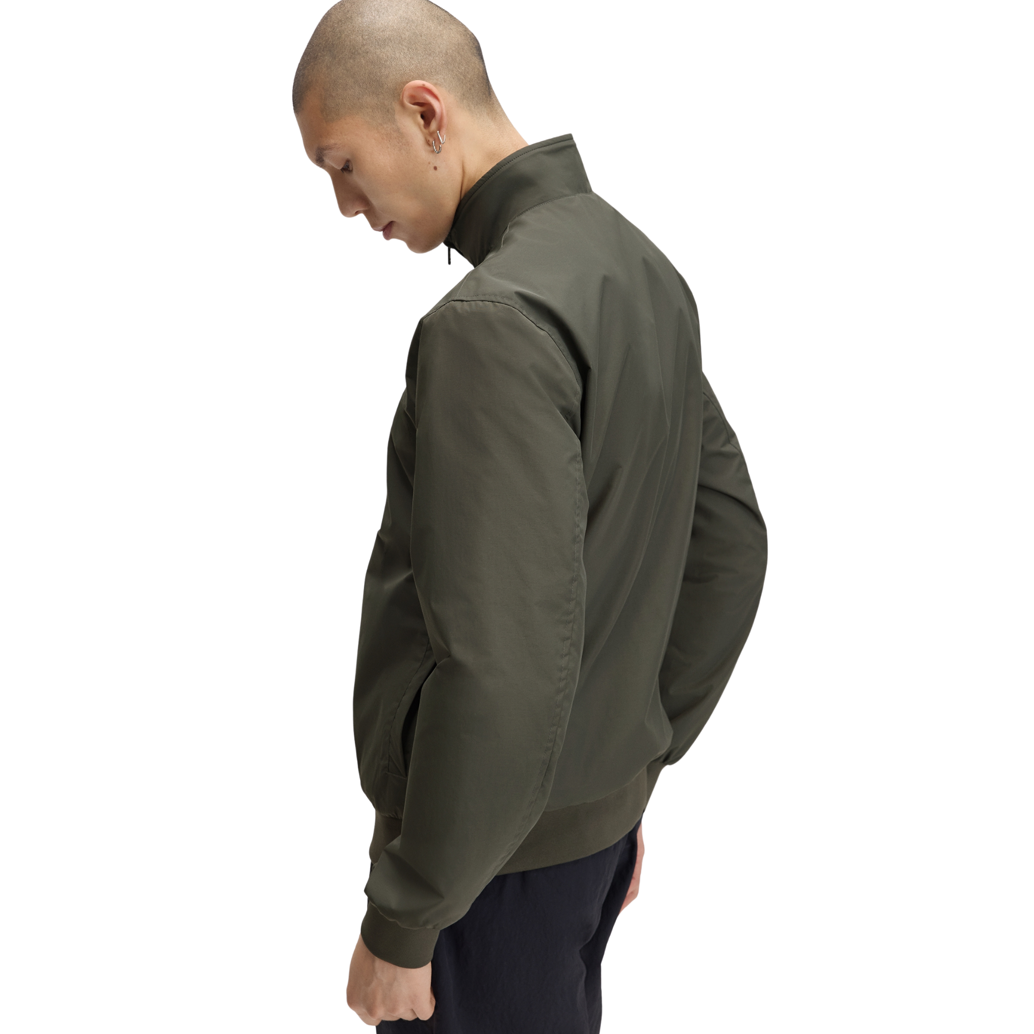 Mens Fred Perry Field Green Brentham Jacket