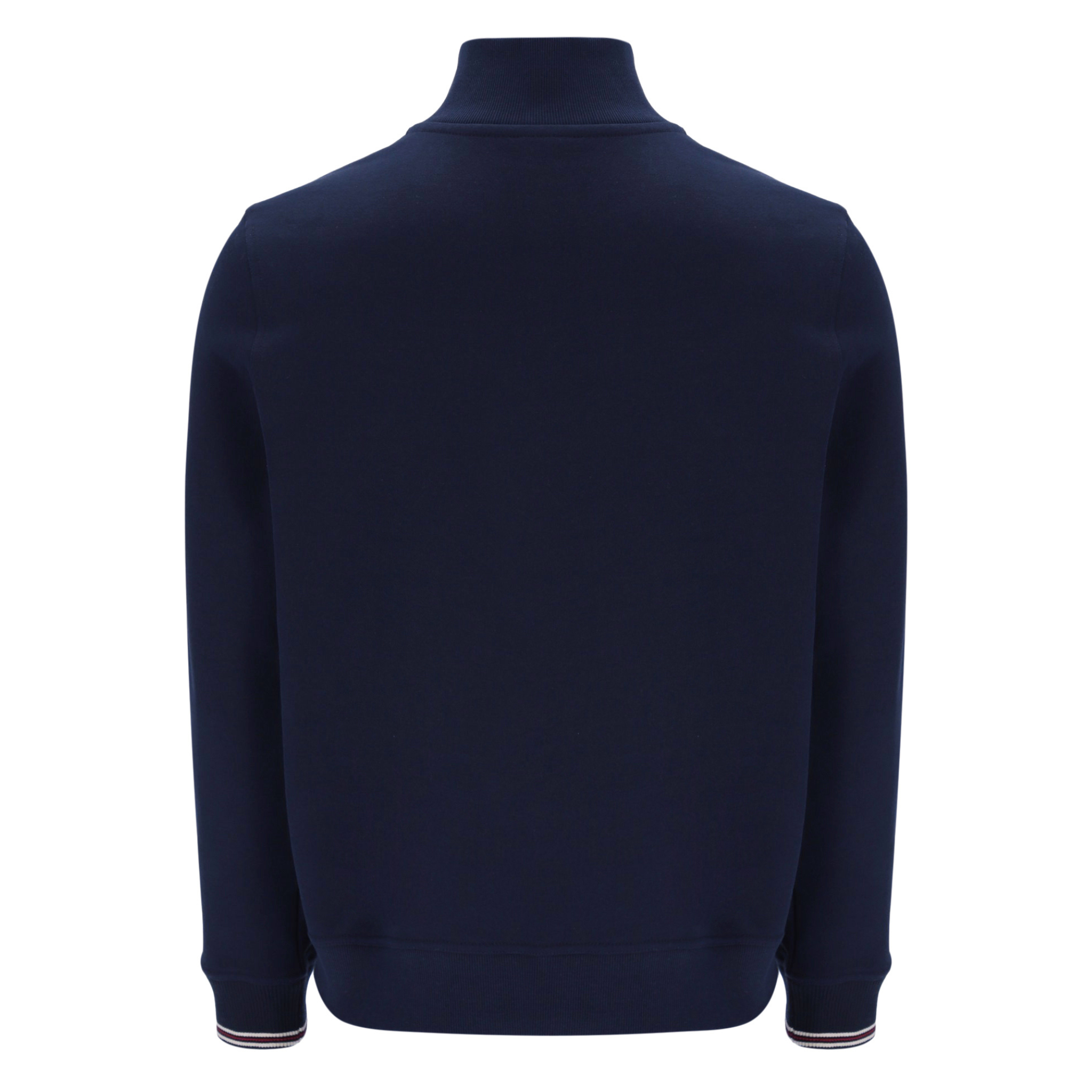 Mens Fila Navy Ramy 3 Fbox 1/4 Zip Sweatshirt