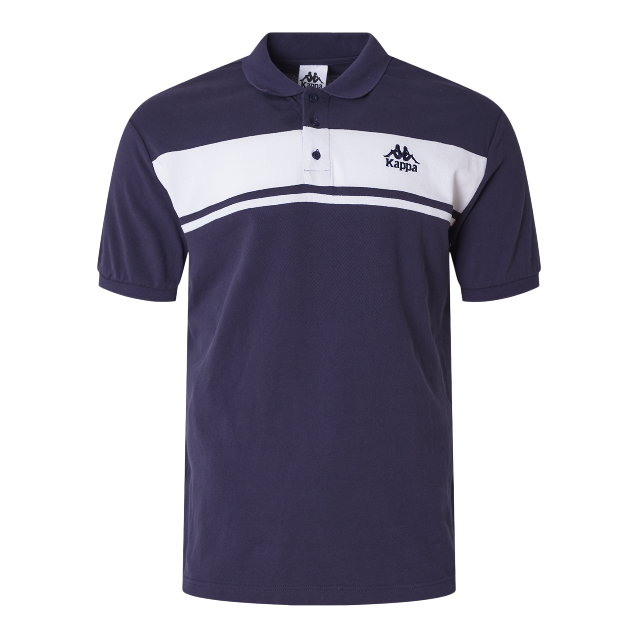 Mens Kappa Blue Night Authentic Urwen S/s Polo Shirt