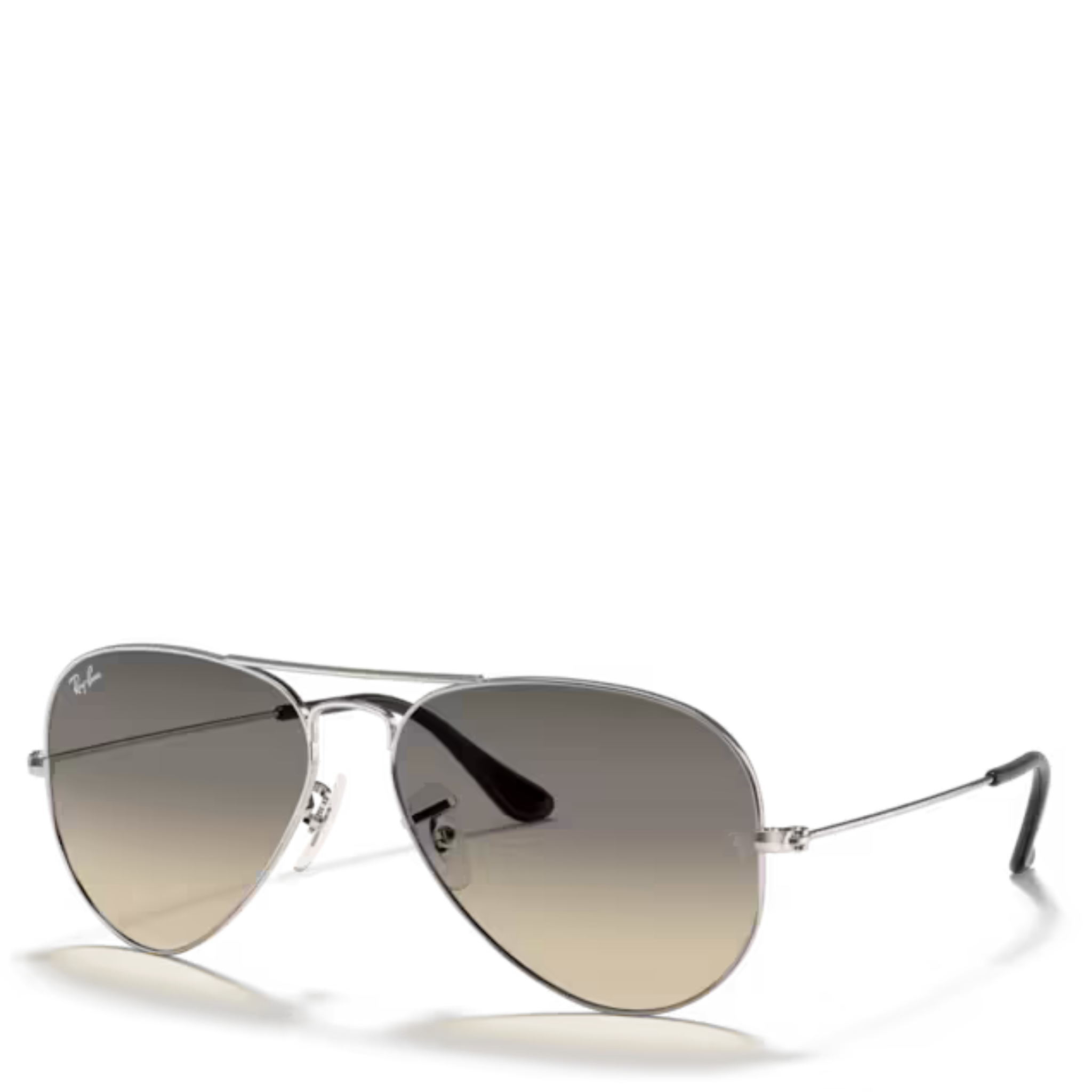 Unisex Ray-Ban 003/32 Silver RB3025 Aviator Large Metal Sunglasses