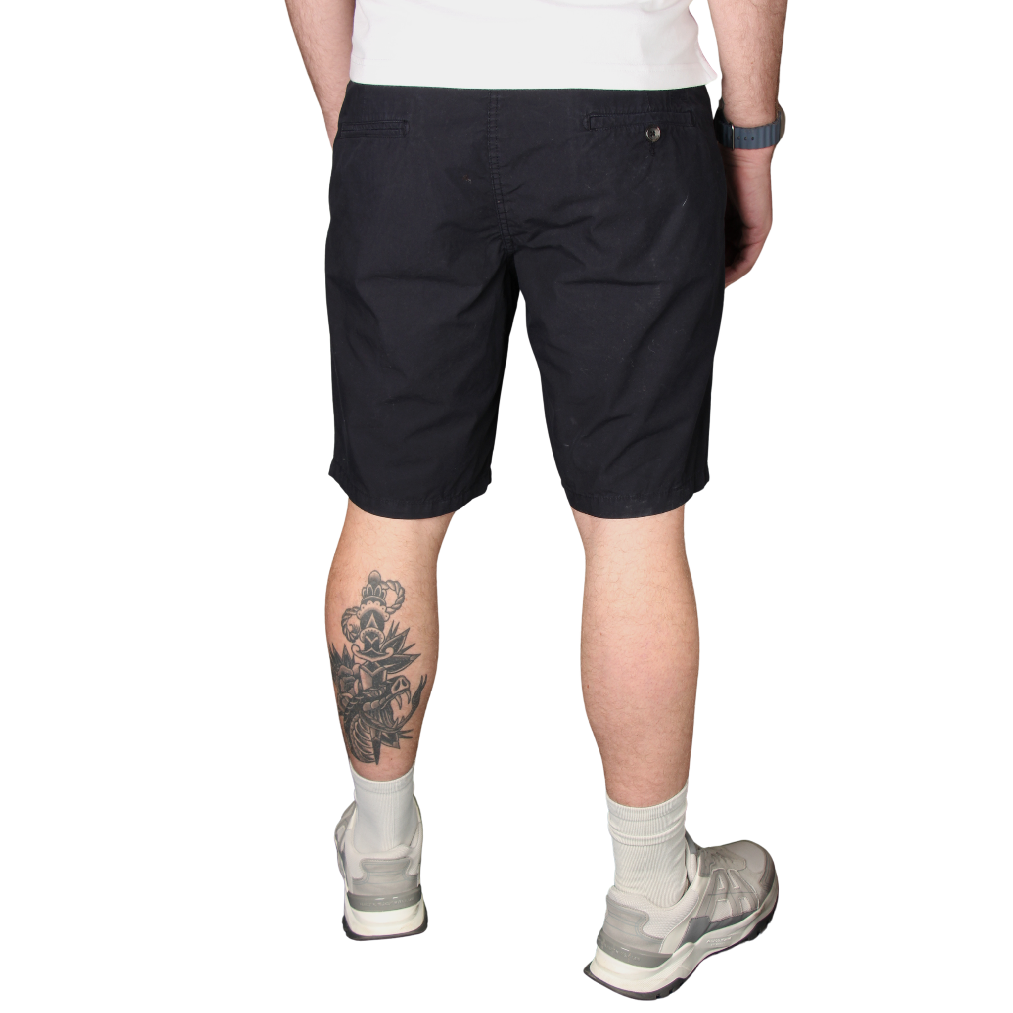Mens Paul Smith Navy Chino Shorts