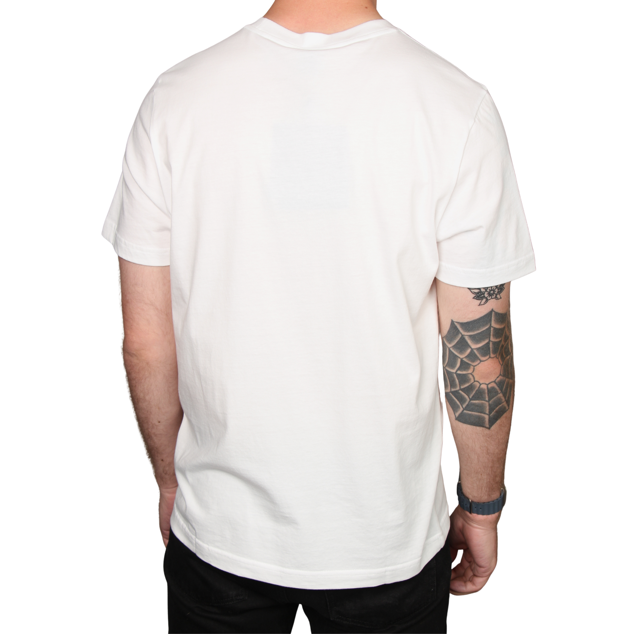 Mens Moose Knuckles White Icebreak Logo S/s T Shirt