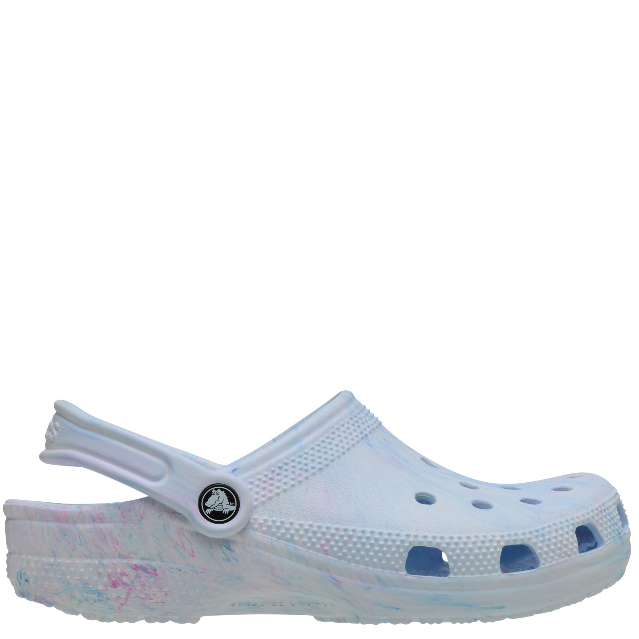Womens Crocs Oxygen Swirl Watercolour Marbled Clogs