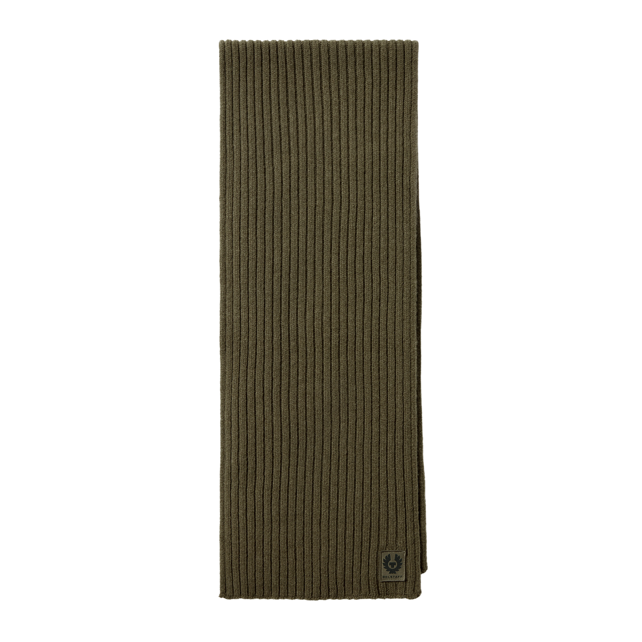 Mens Belstaff Khaki Green Watch Scarf