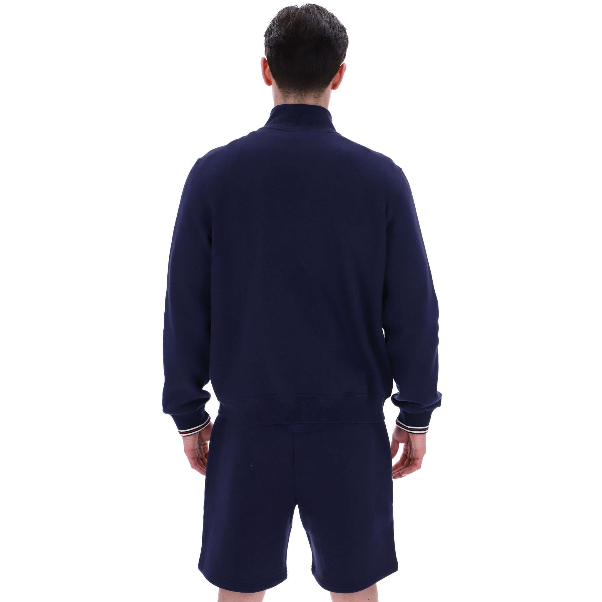 Mens Fila Navy Ramy 3 Fbox 1/4 Zip Sweatshirt