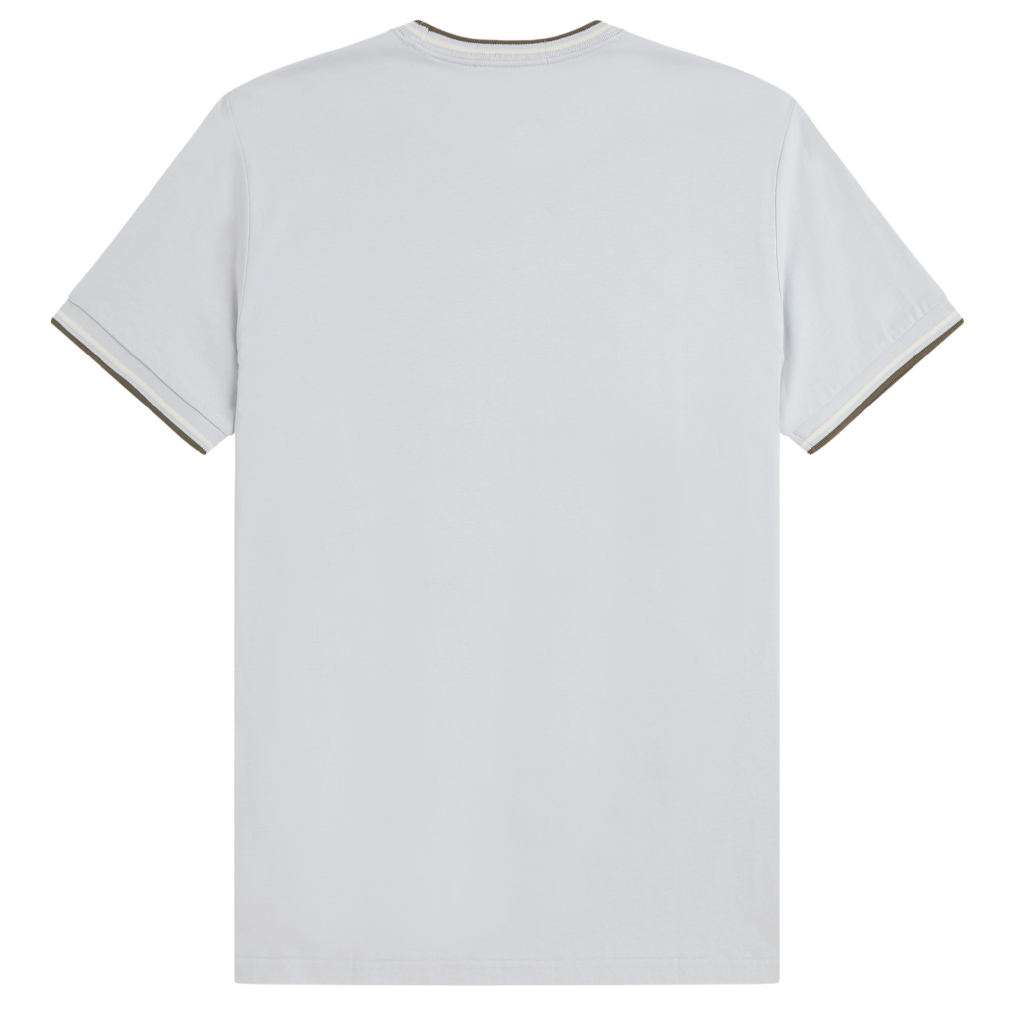 Mens Fred Perry Dusky Blue/Ecru/Laurel Twin Tipped S/s T Shirt