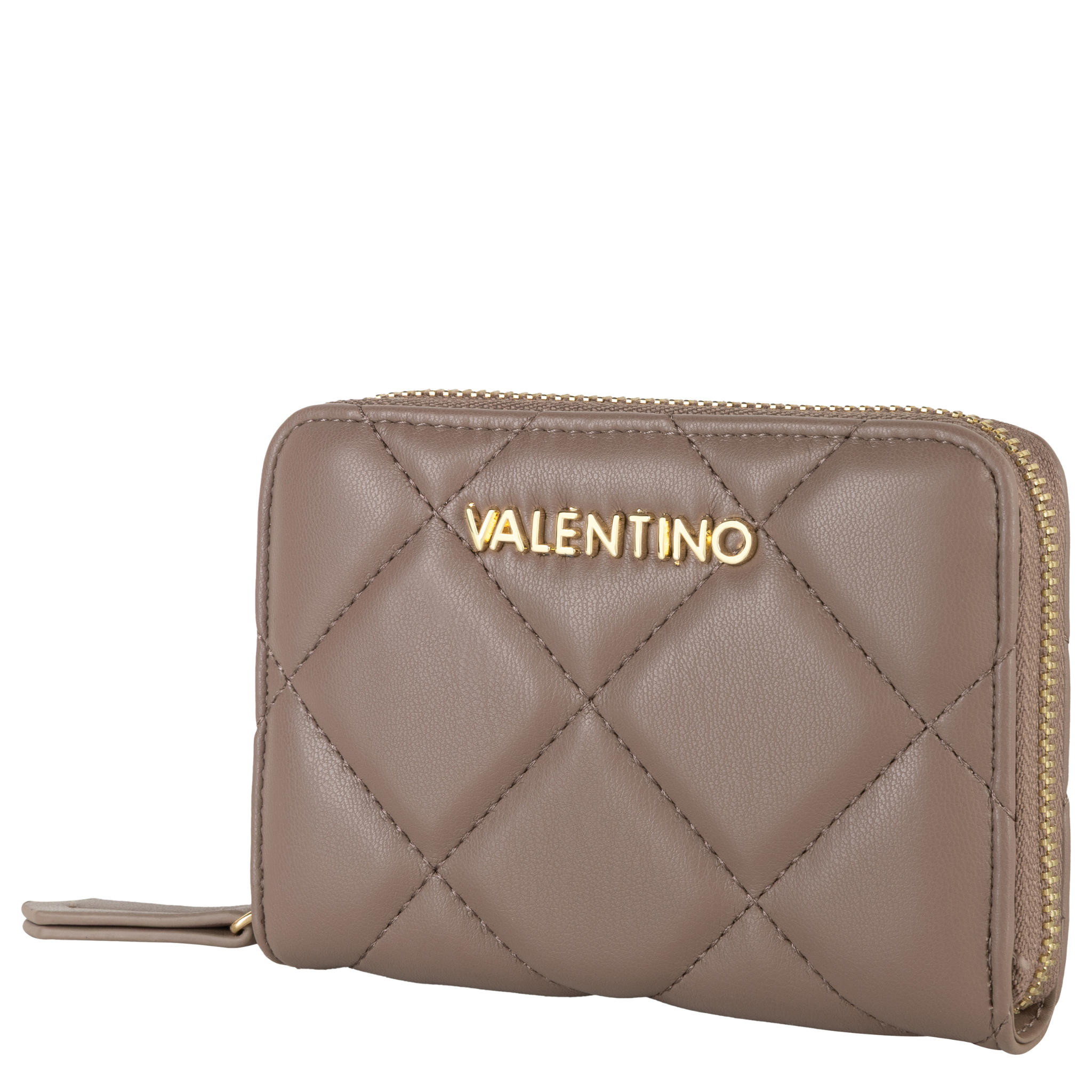 Womens Valentino Taupe Ocarina Small ZA Purse