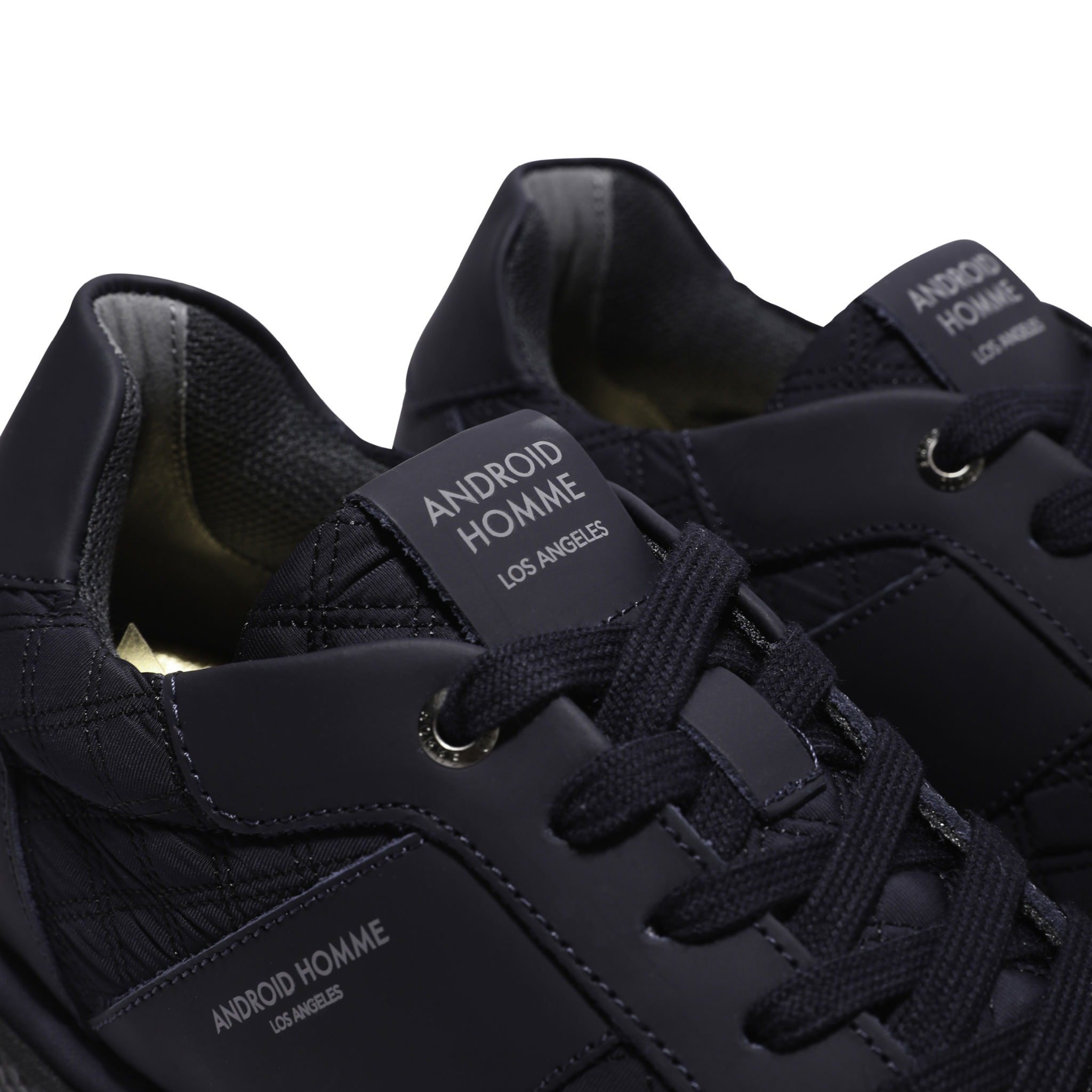 Mens Android Homme Ink/Gunmetal Matador Rubber Stitch Trainers