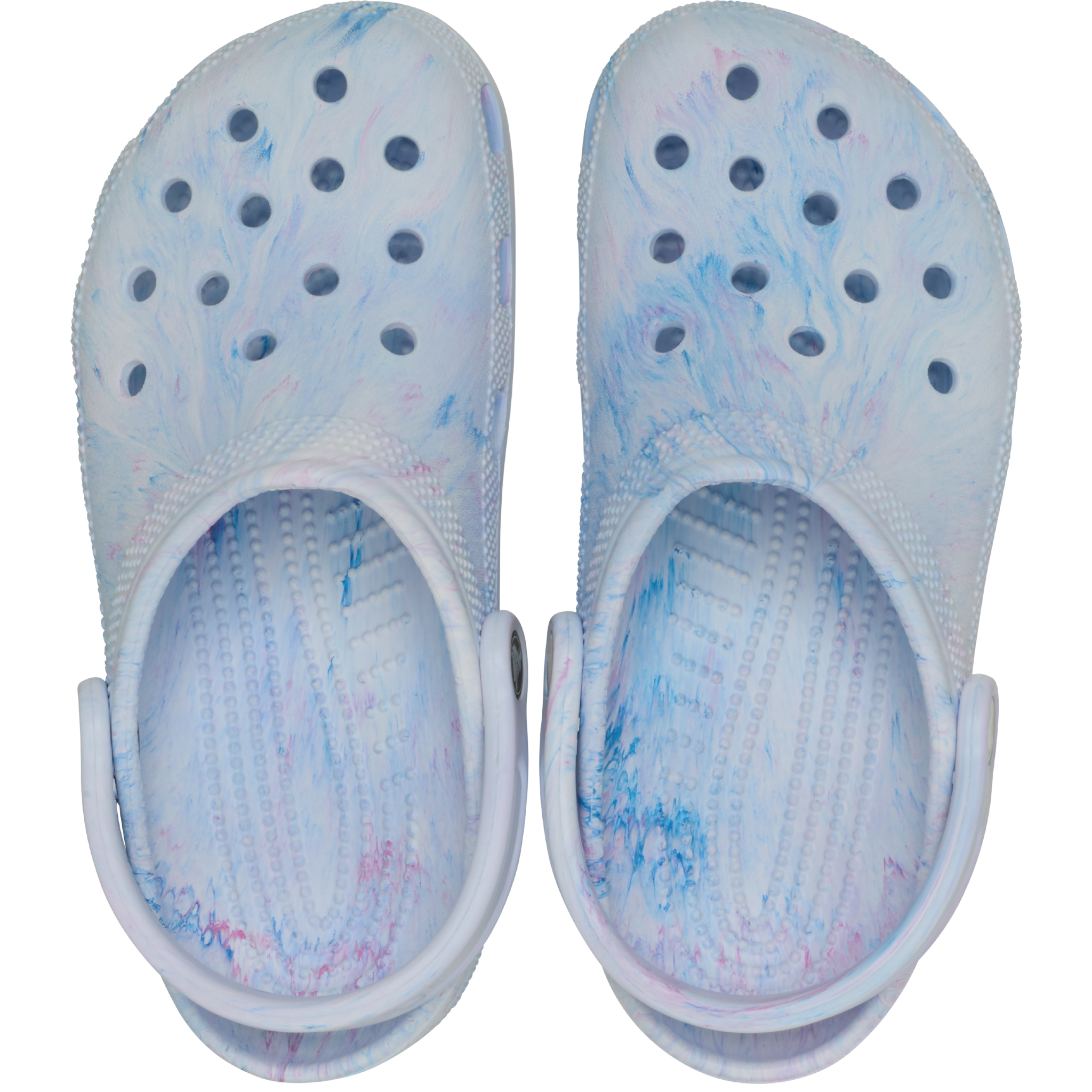 Womens Crocs Oxygen Swirl Watercolour Marbled Clogs